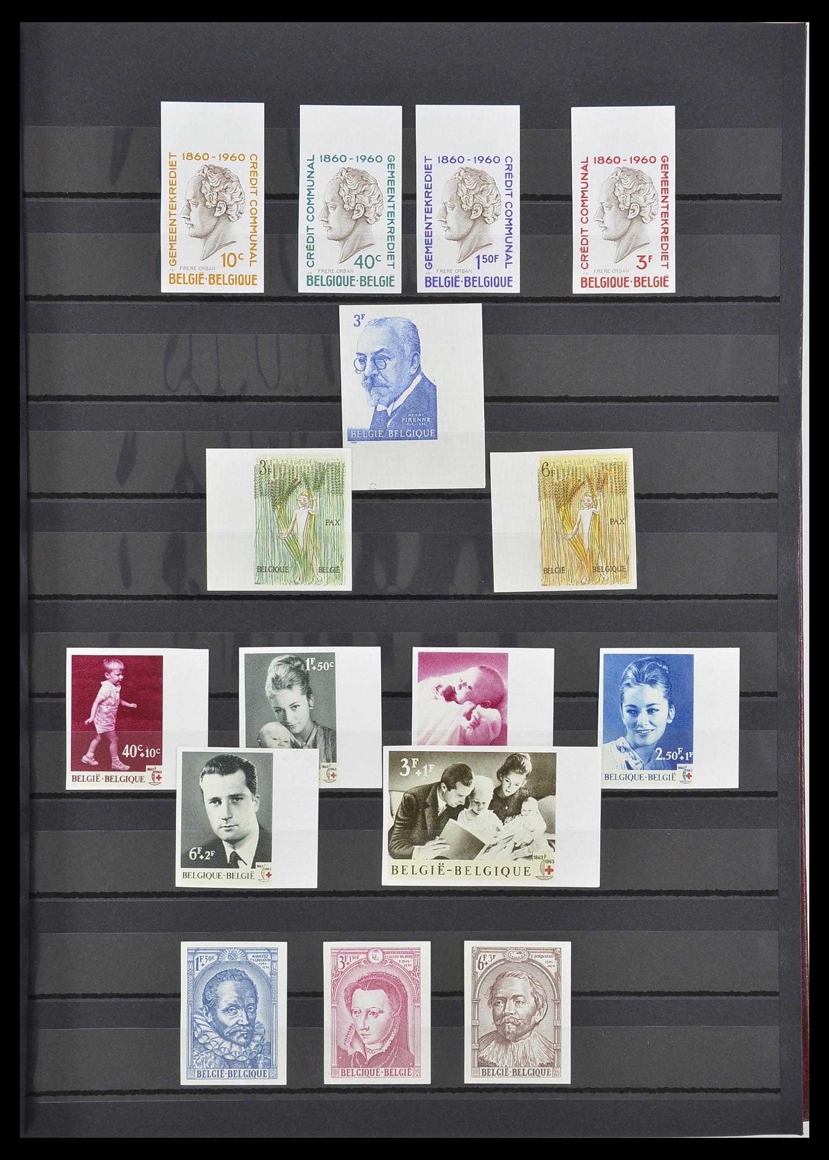 33765 001 - Postzegelverzameling 33765 België ONGETAND 1960-2019!