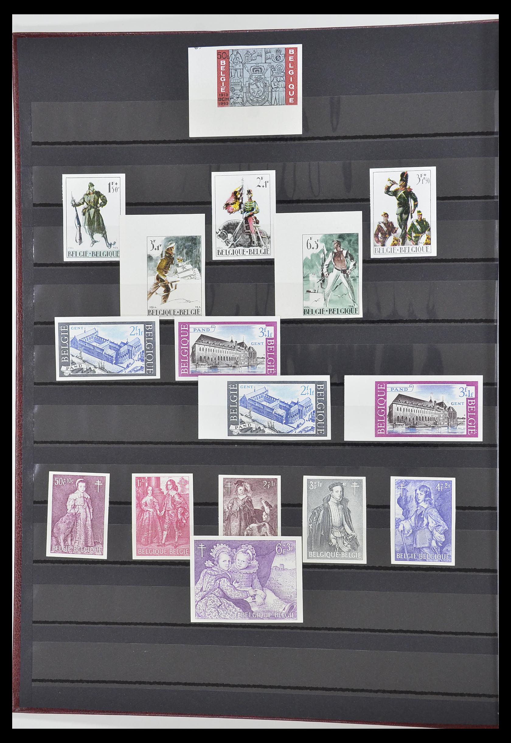 33765 002 - Postzegelverzameling 33765 België ONGETAND 1960-2019!