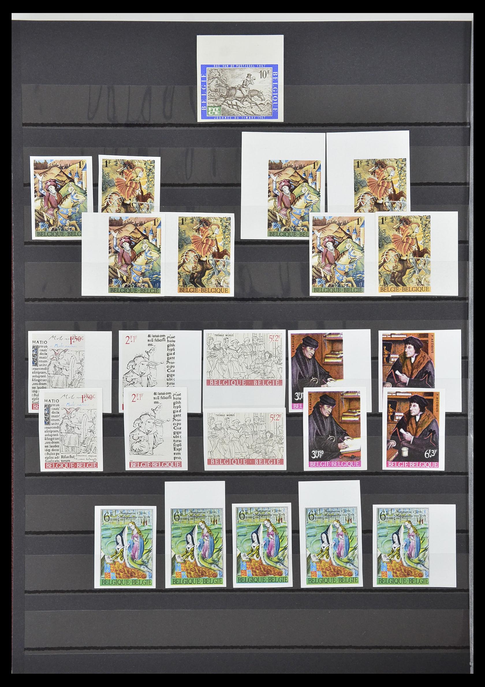 33765 010 - Postzegelverzameling 33765 België ONGETAND 1960-2019!