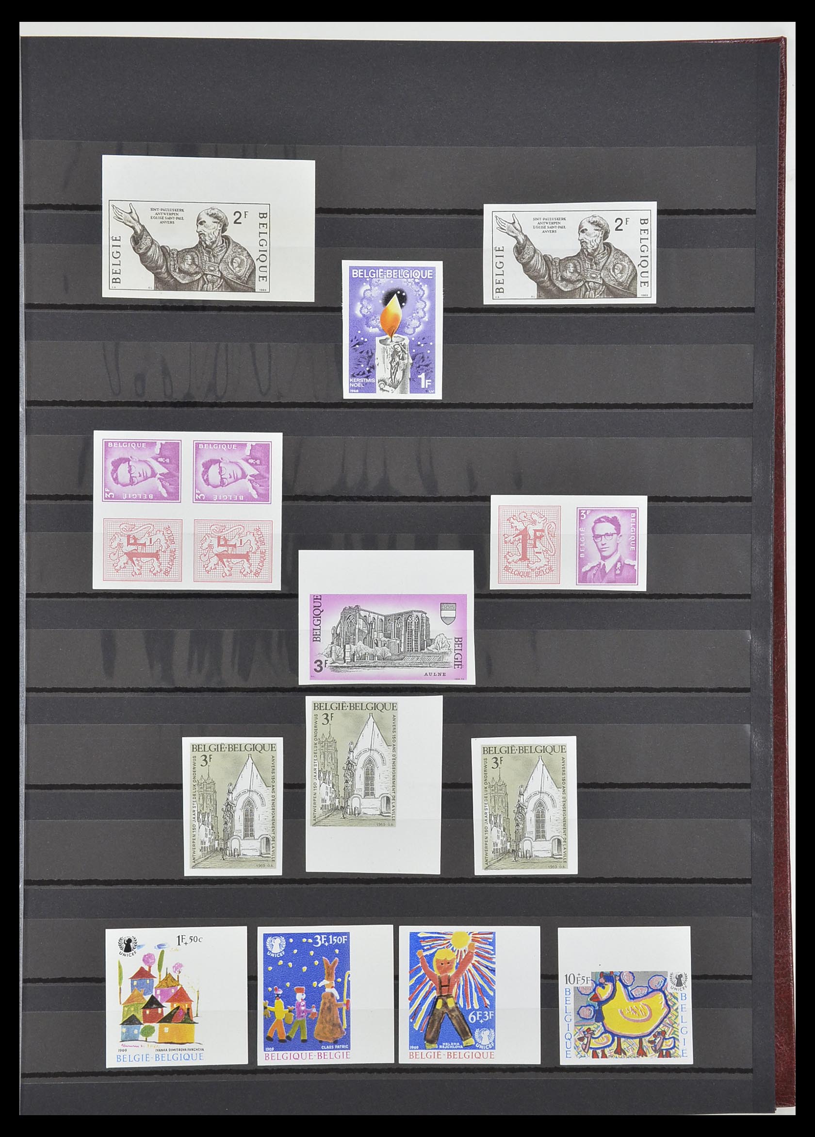 33765 015 - Postzegelverzameling 33765 België ONGETAND 1960-2019!