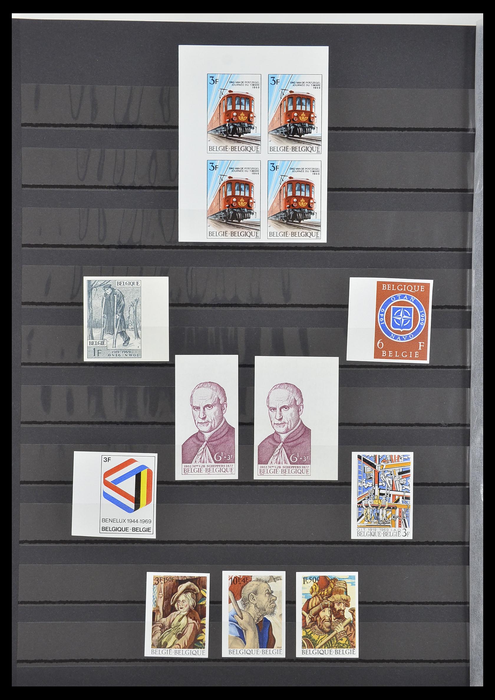 33765 016 - Postzegelverzameling 33765 België ONGETAND 1960-2019!