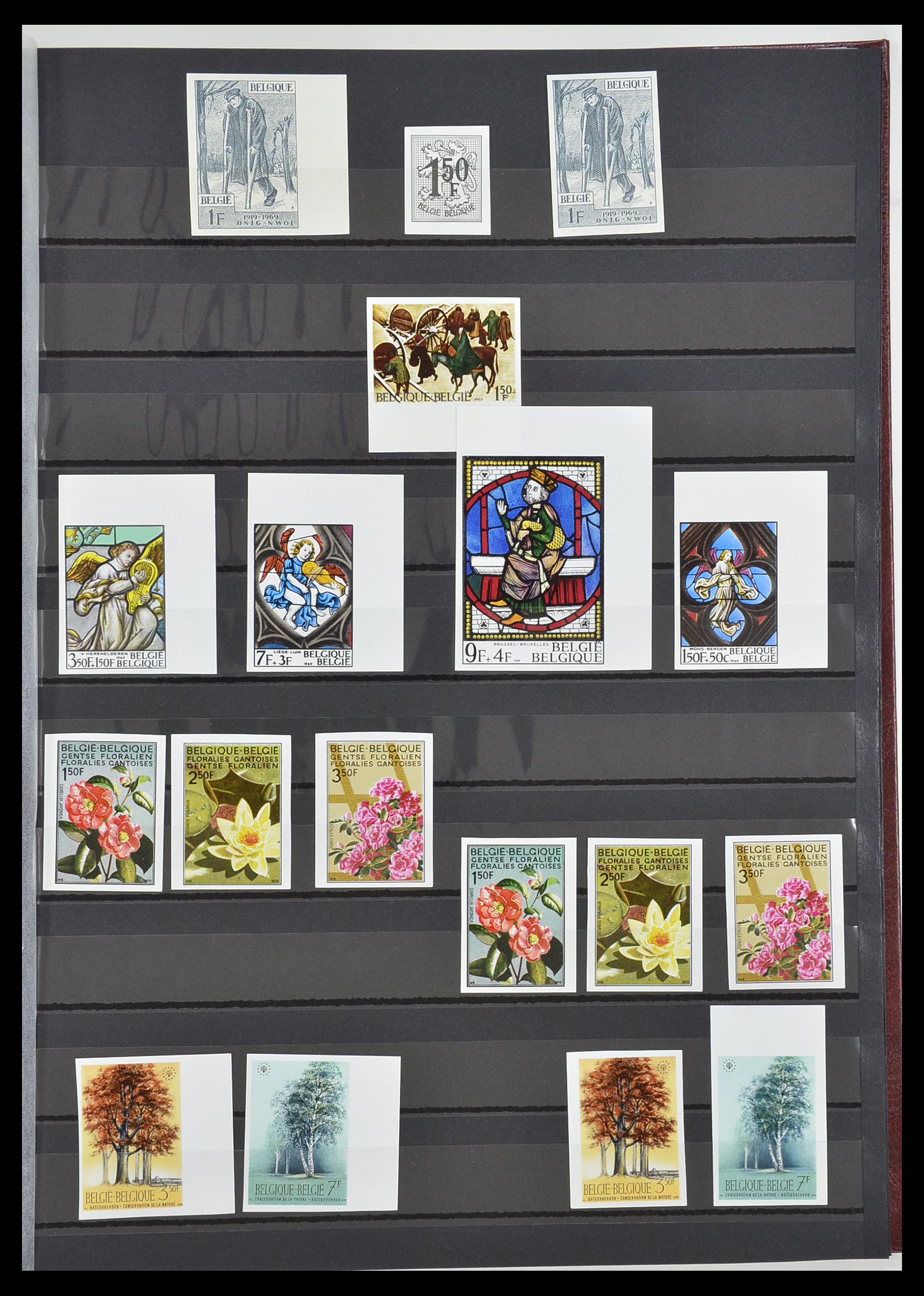 33765 017 - Postzegelverzameling 33765 België ONGETAND 1960-2019!