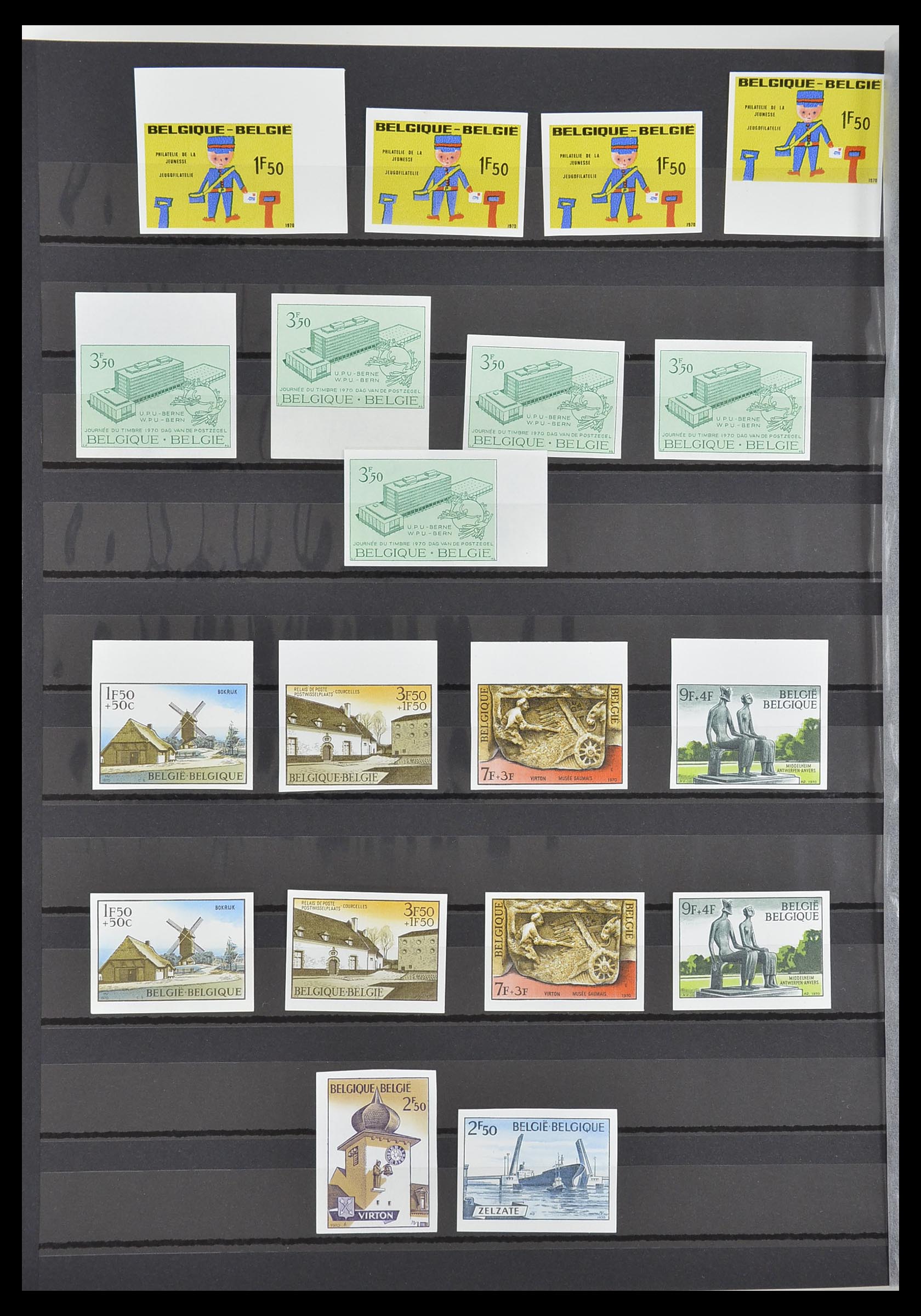 33765 018 - Postzegelverzameling 33765 België ONGETAND 1960-2019!