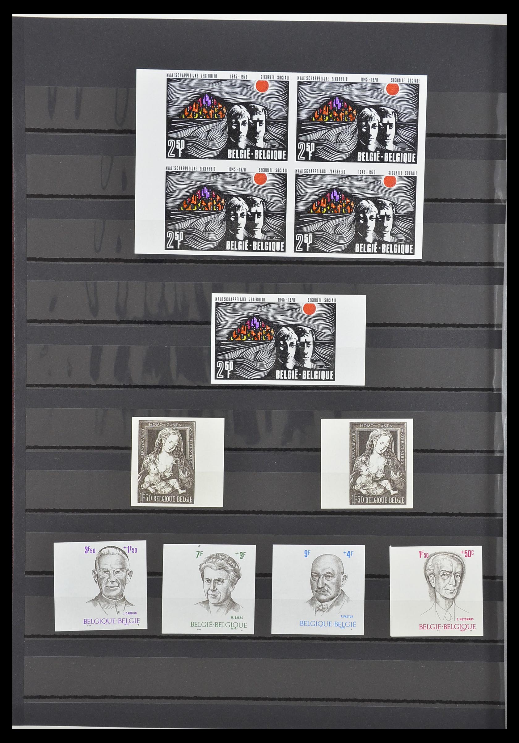 33765 022 - Postzegelverzameling 33765 België ONGETAND 1960-2019!