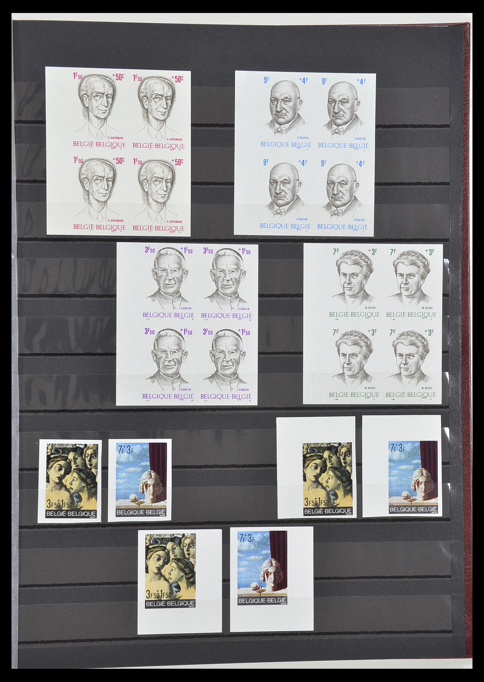 33765 023 - Postzegelverzameling 33765 België ONGETAND 1960-2019!