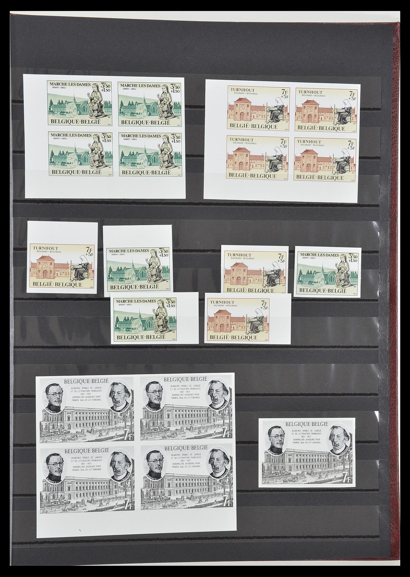 33765 025 - Postzegelverzameling 33765 België ONGETAND 1960-2019!