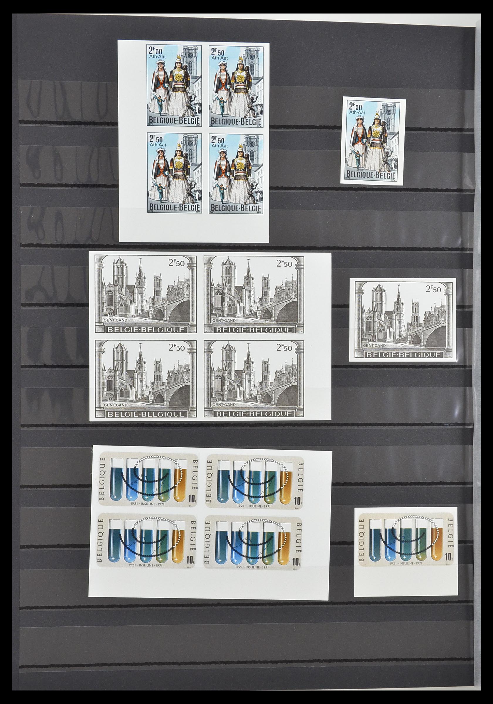 33765 028 - Postzegelverzameling 33765 België ONGETAND 1960-2019!