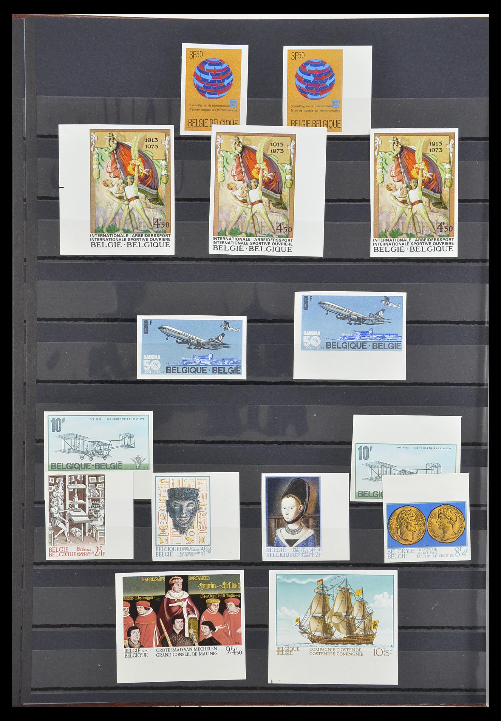 33765 037 - Postzegelverzameling 33765 België ONGETAND 1960-2019!