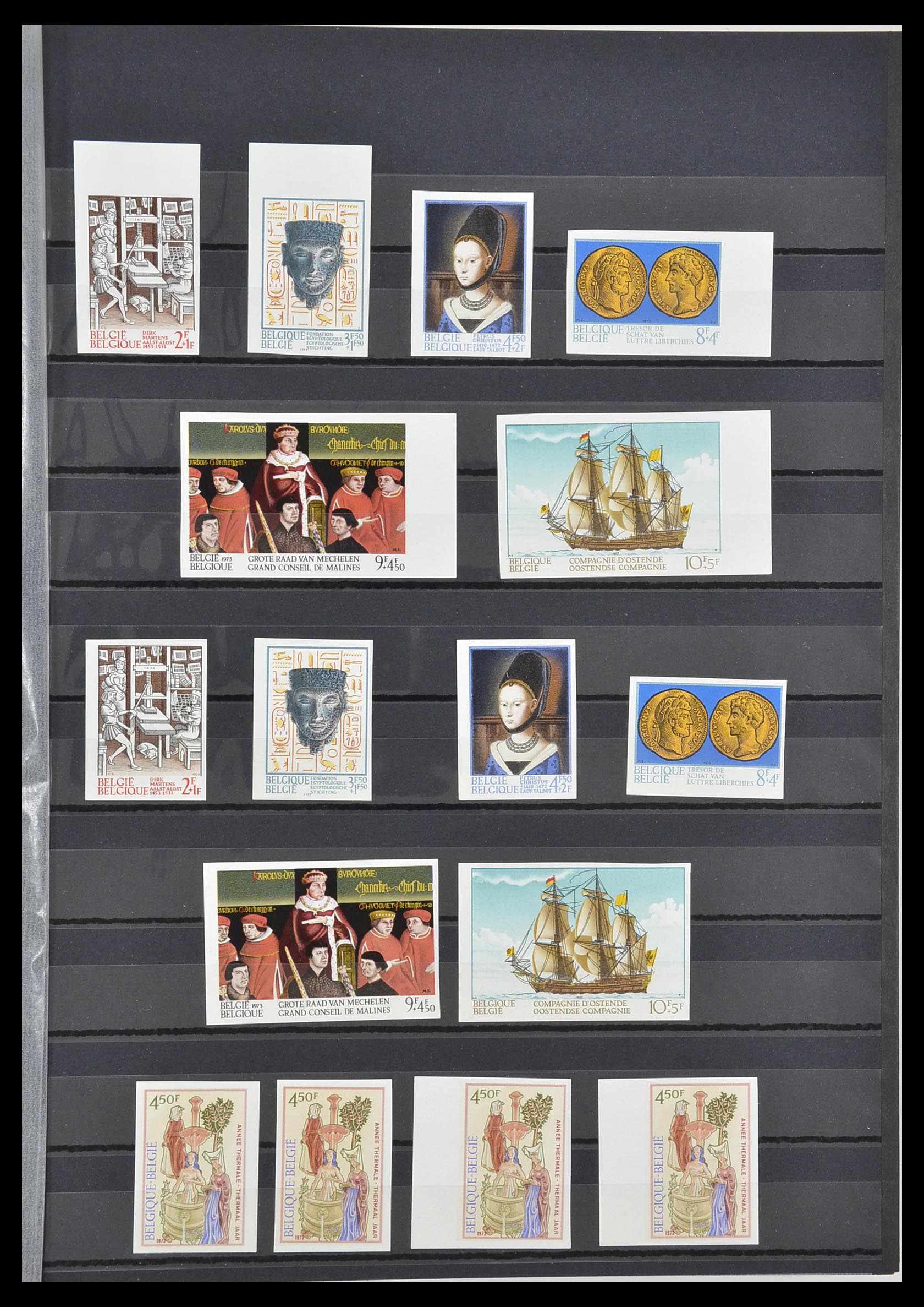 33765 038 - Postzegelverzameling 33765 België ONGETAND 1960-2019!