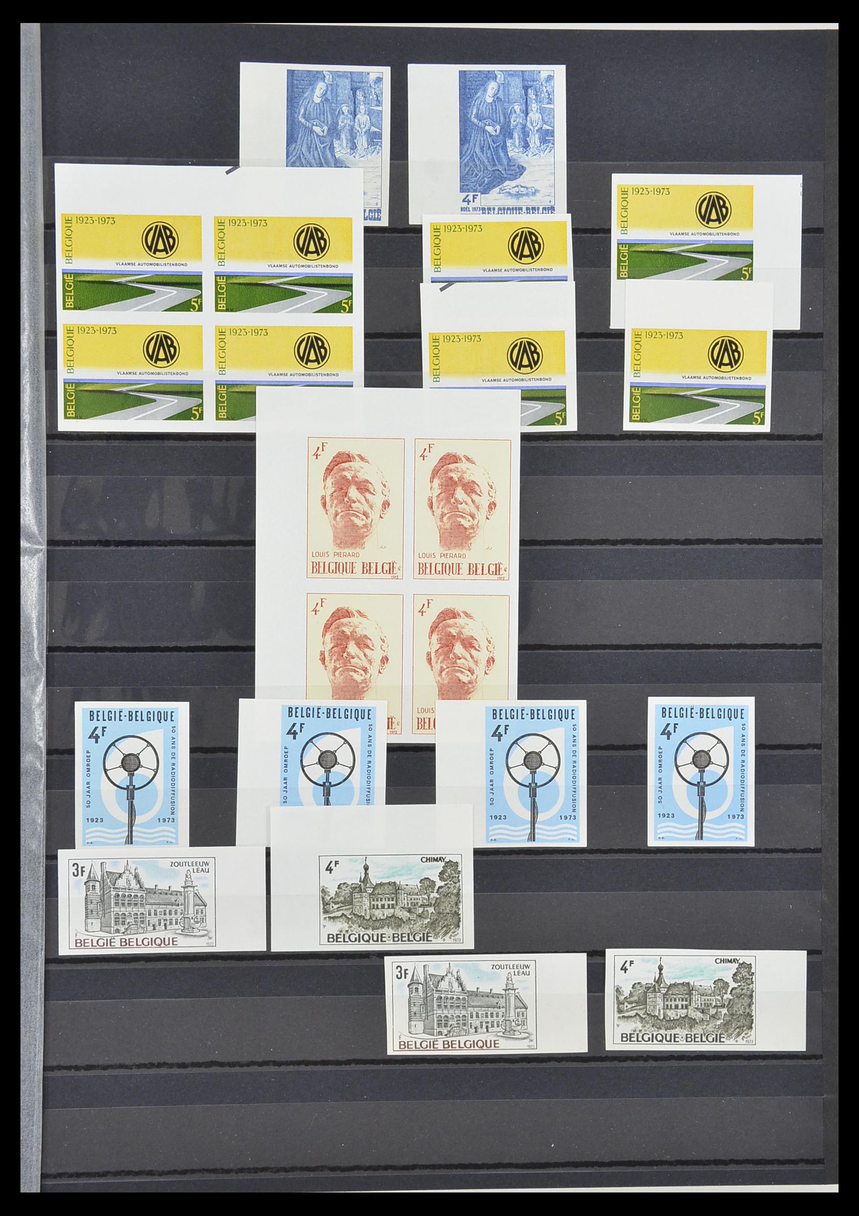 33765 040 - Stamp collection 33765 Belgium IMPERFORATED 1960-2019!