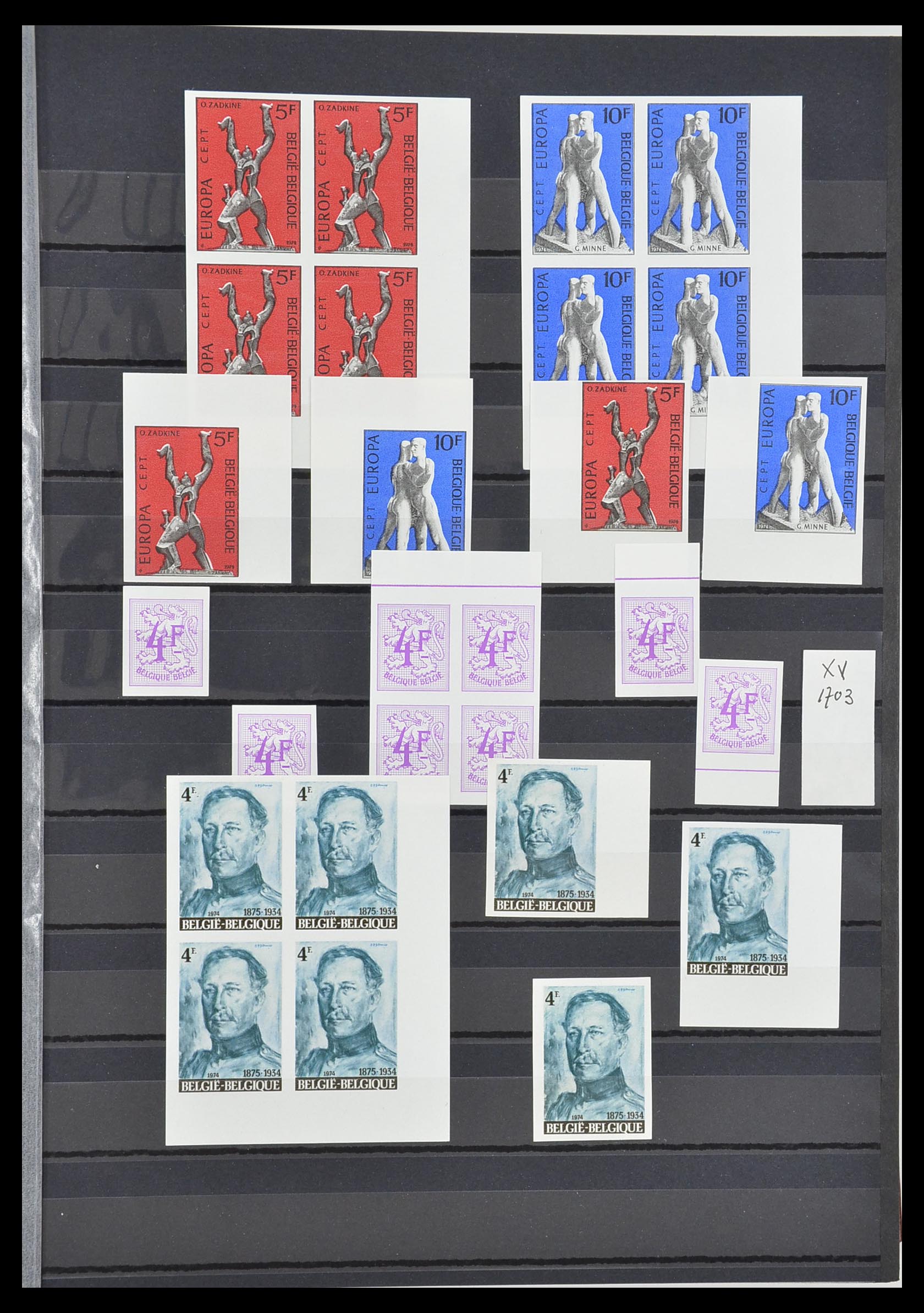 33765 042 - Postzegelverzameling 33765 België ONGETAND 1960-2019!