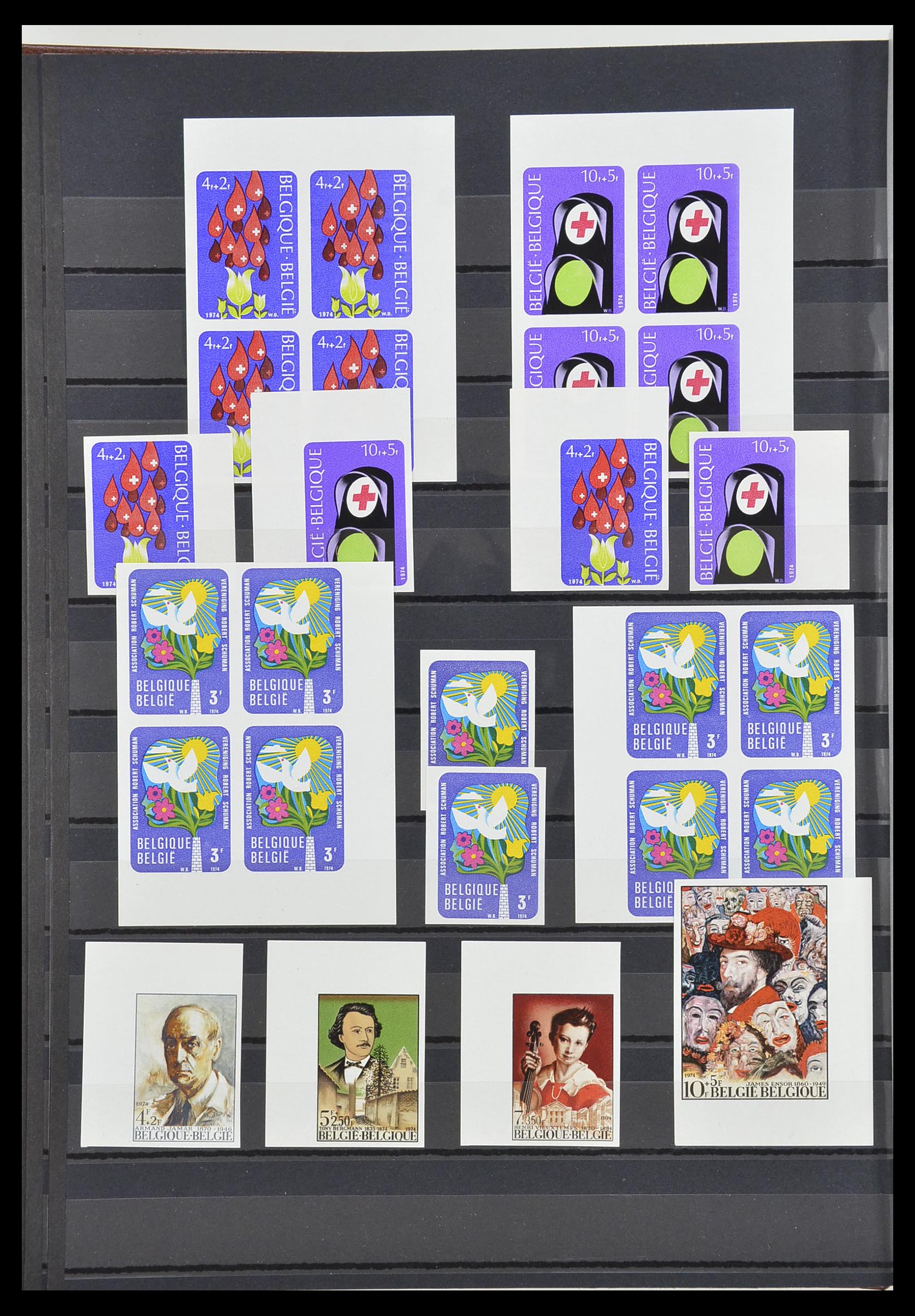 33765 043 - Postzegelverzameling 33765 België ONGETAND 1960-2019!