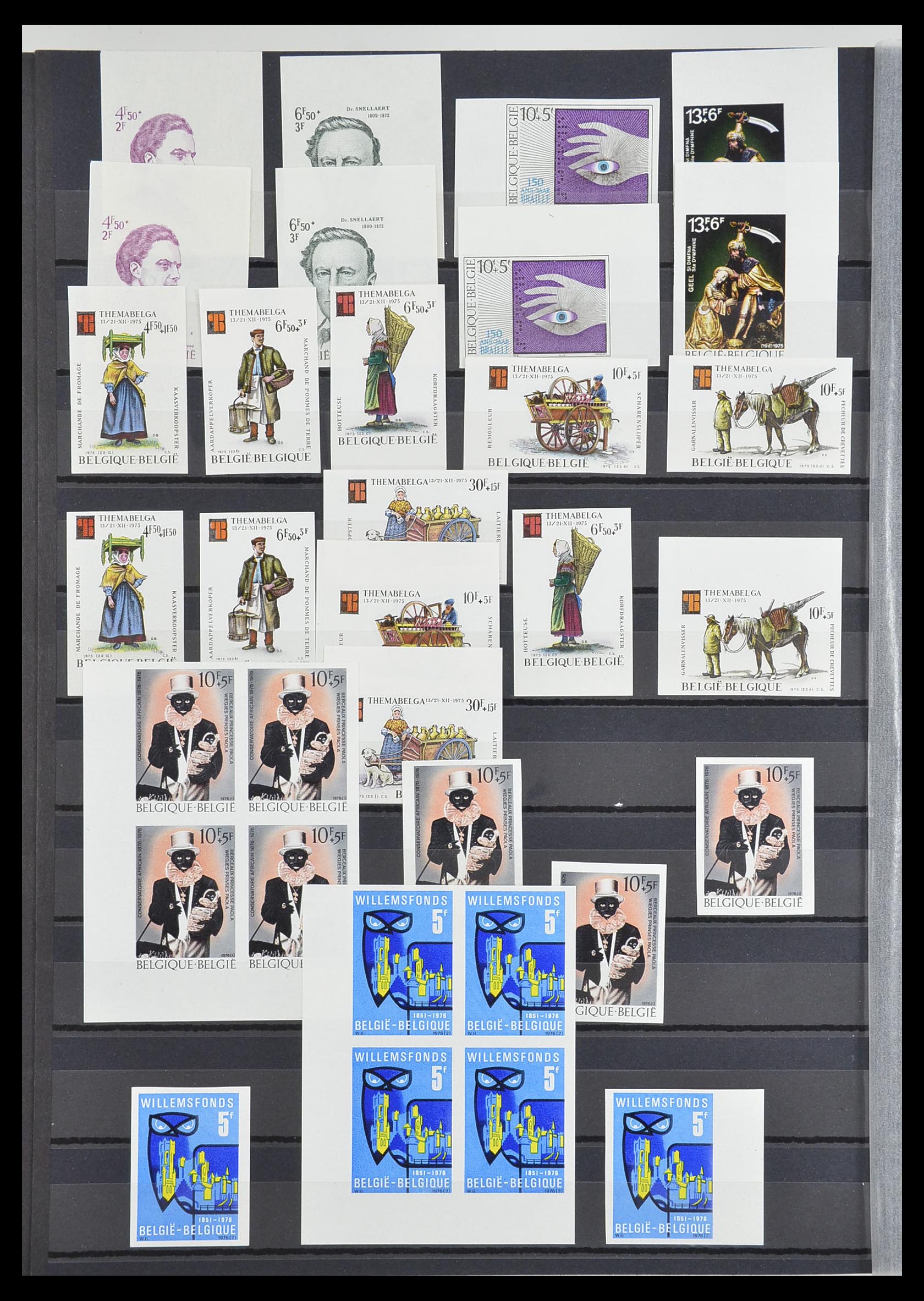 33765 057 - Postzegelverzameling 33765 België ONGETAND 1960-2019!