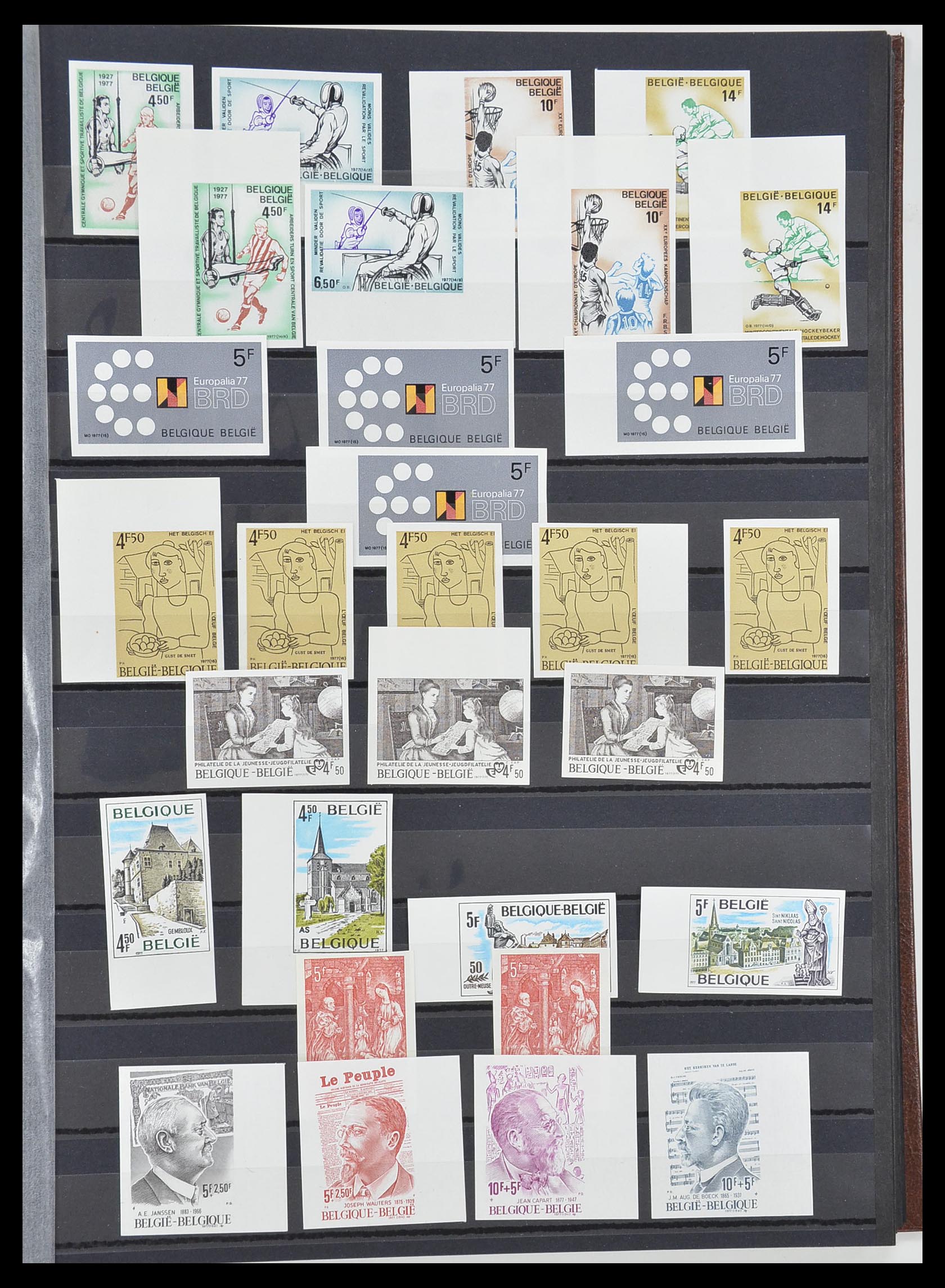 33765 066 - Postzegelverzameling 33765 België ONGETAND 1960-2019!