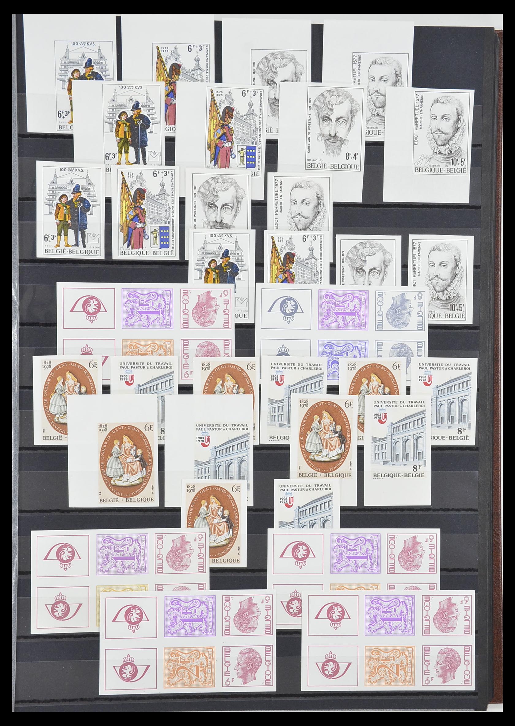 33765 070 - Postzegelverzameling 33765 België ONGETAND 1960-2019!