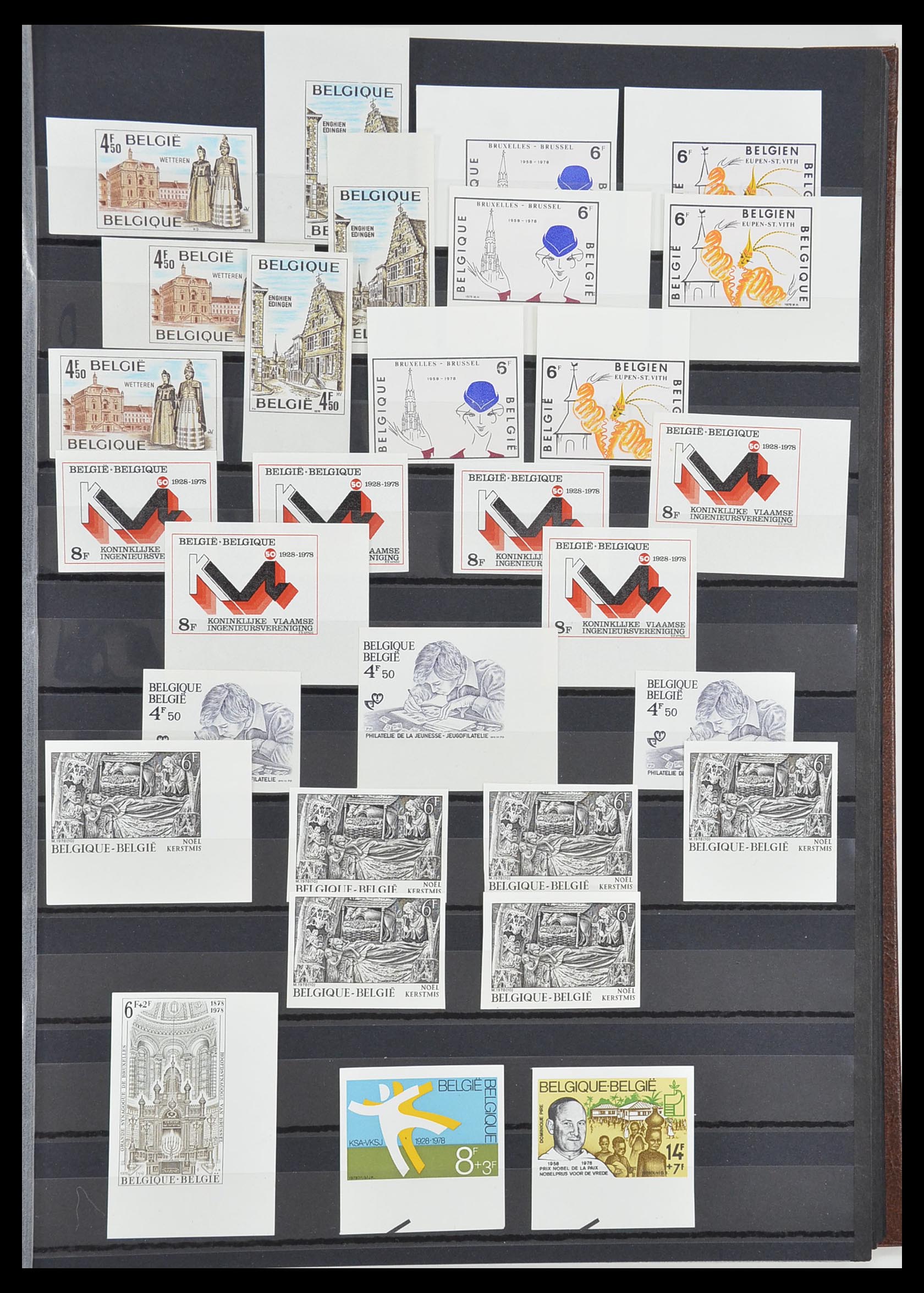 33765 072 - Postzegelverzameling 33765 België ONGETAND 1960-2019!