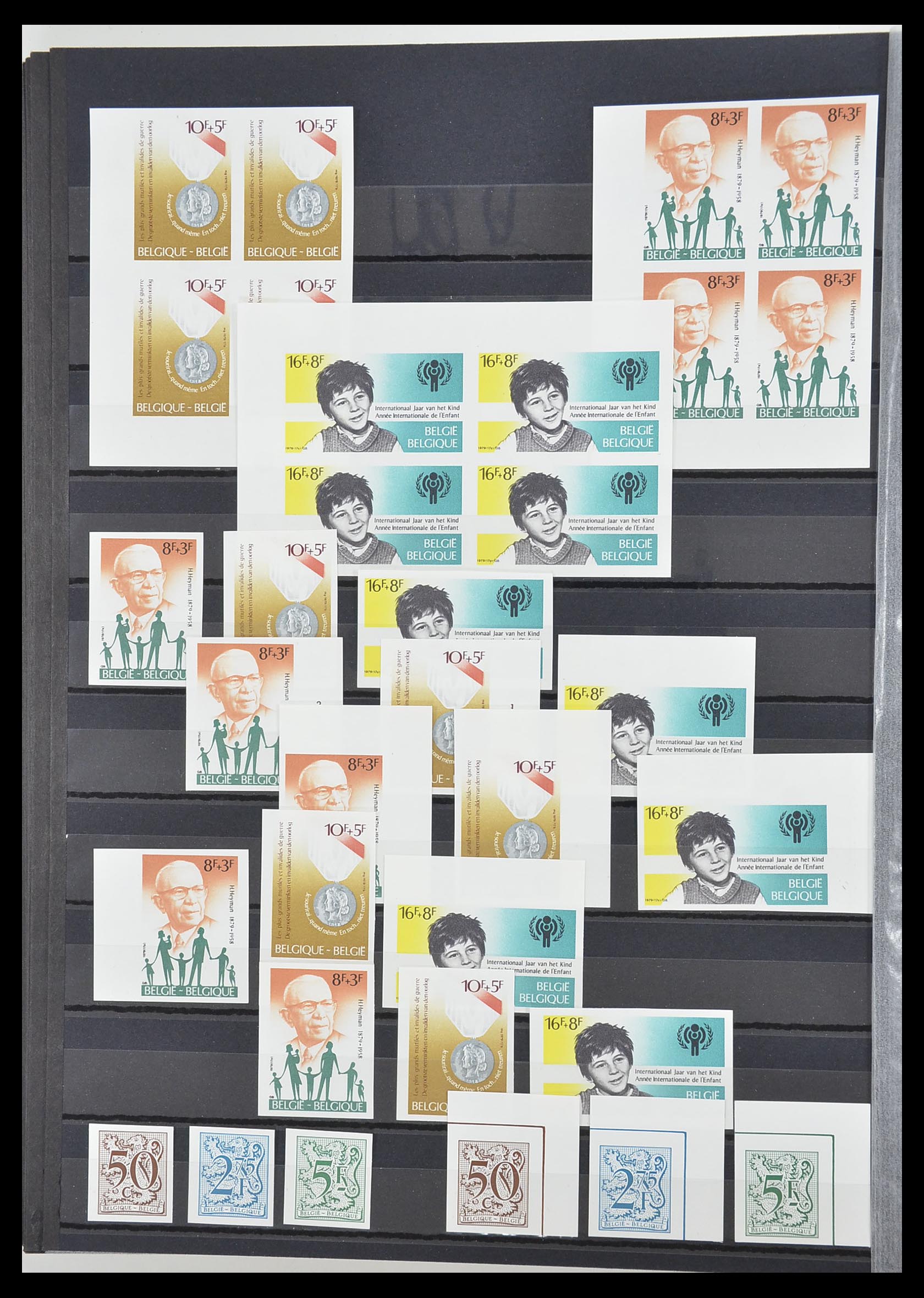 33765 083 - Postzegelverzameling 33765 België ONGETAND 1960-2019!