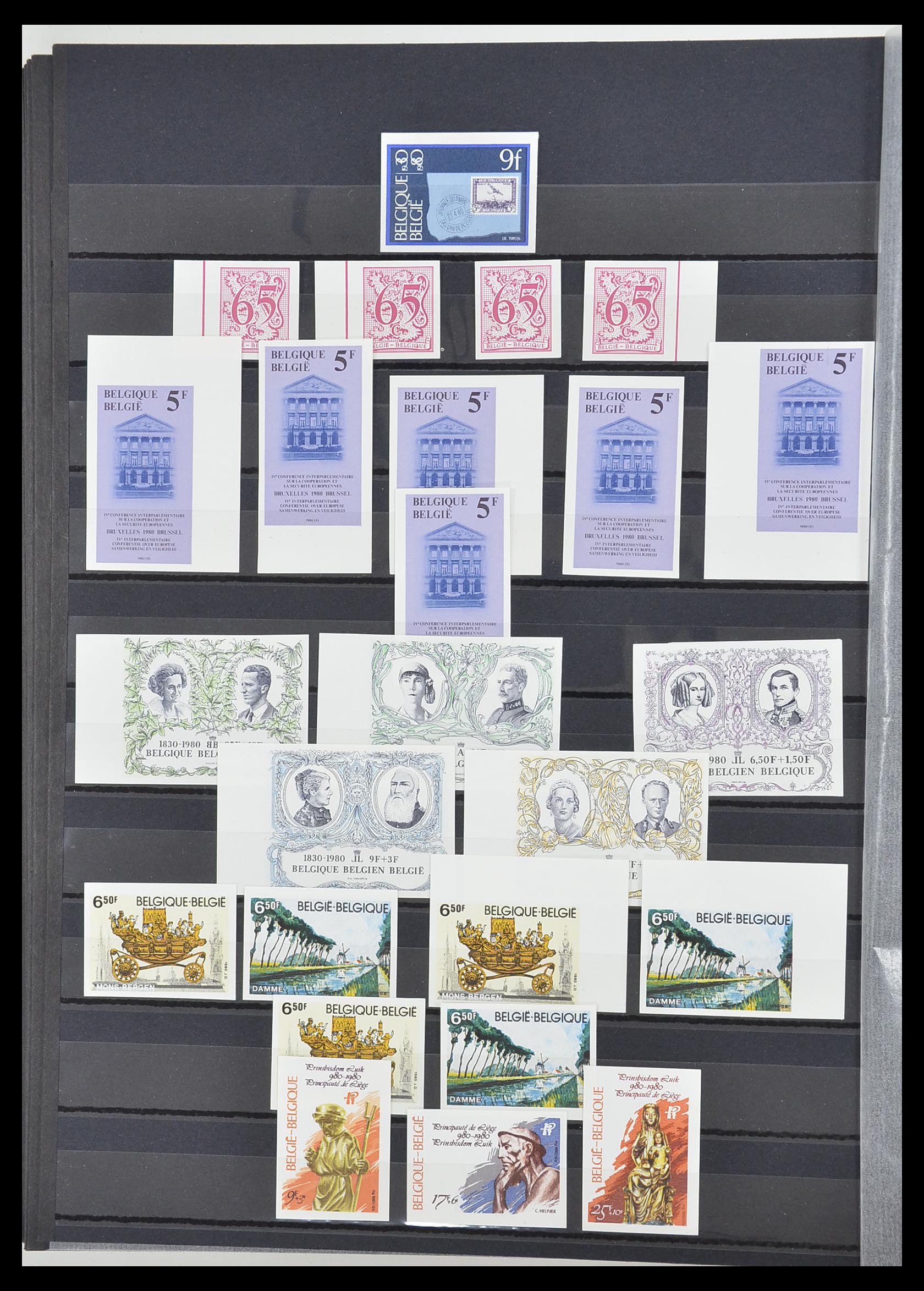 33765 085 - Postzegelverzameling 33765 België ONGETAND 1960-2019!