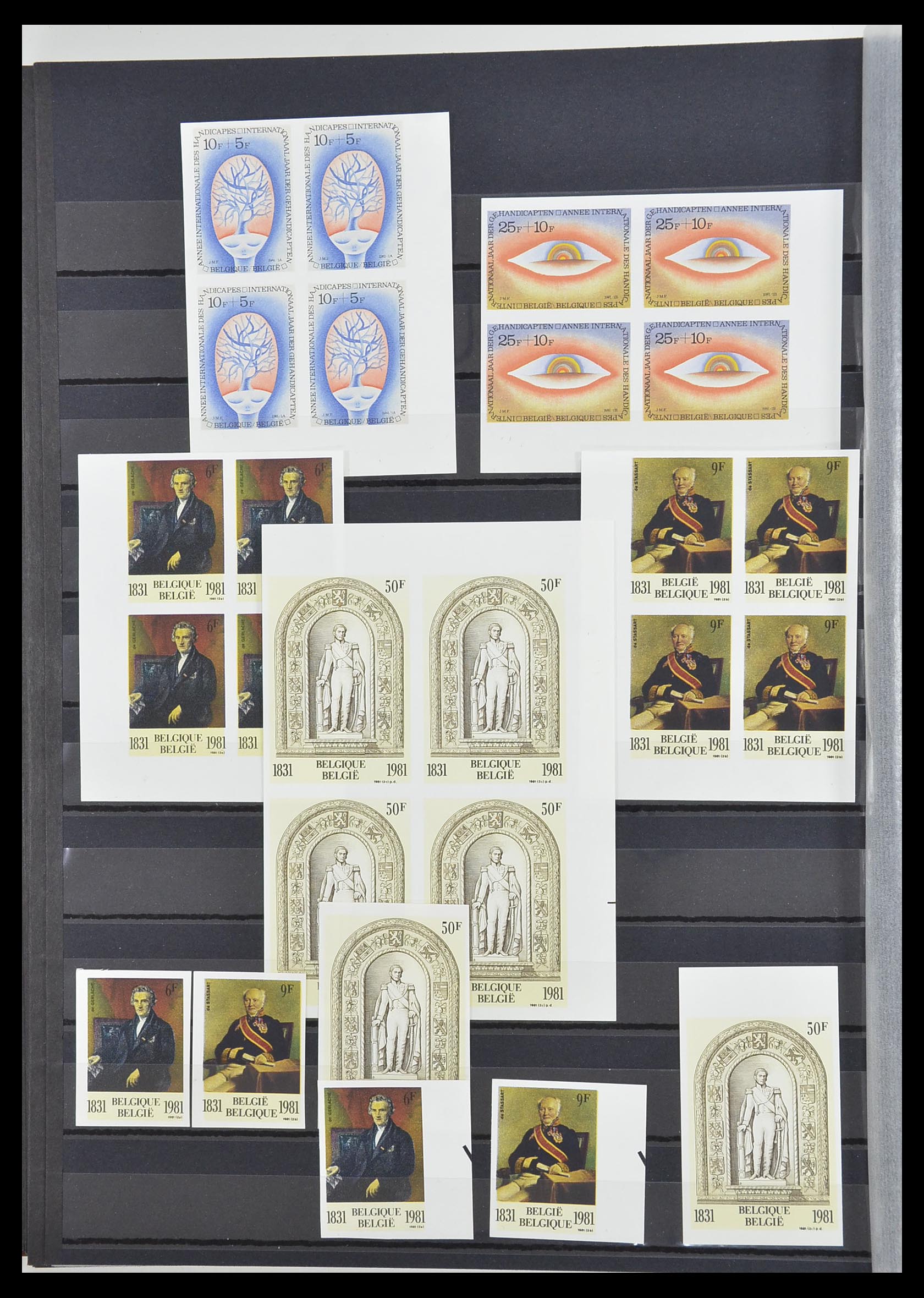 33765 089 - Postzegelverzameling 33765 België ONGETAND 1960-2019!