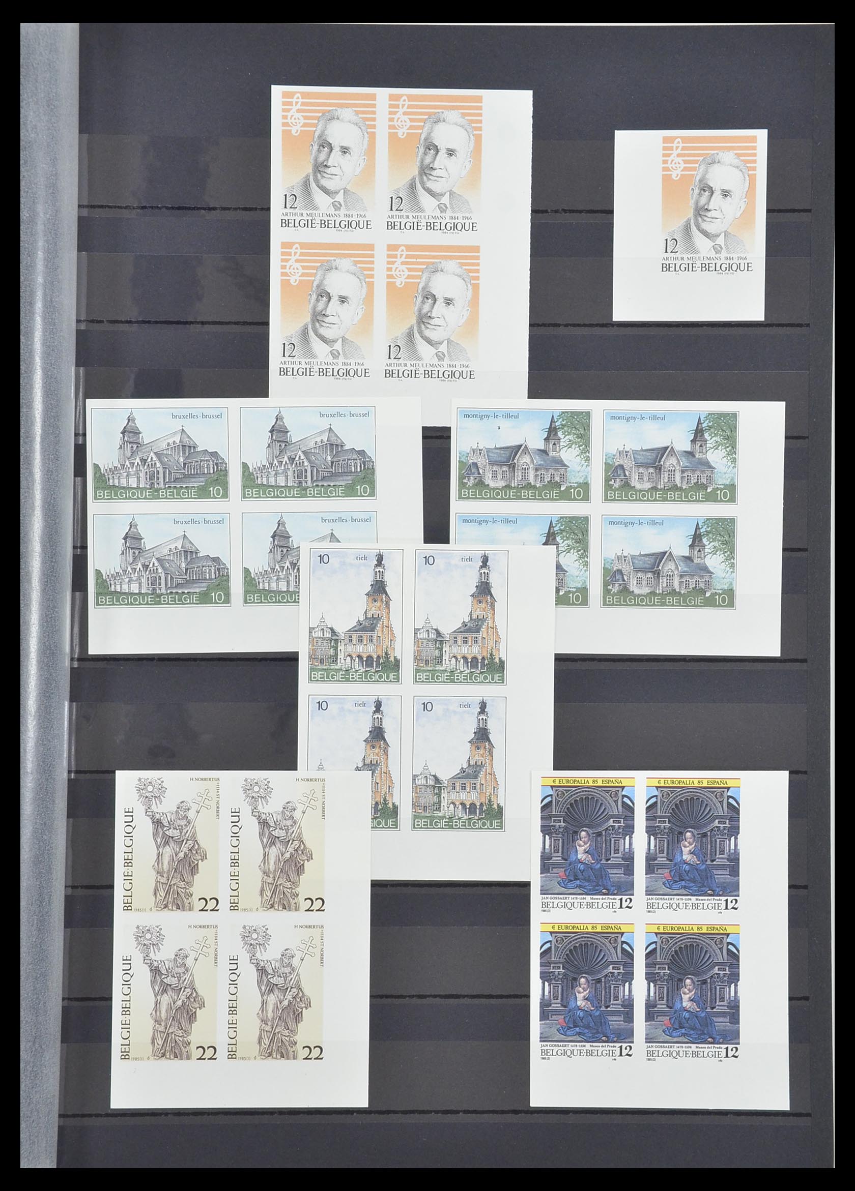 33765 104 - Postzegelverzameling 33765 België ONGETAND 1960-2019!