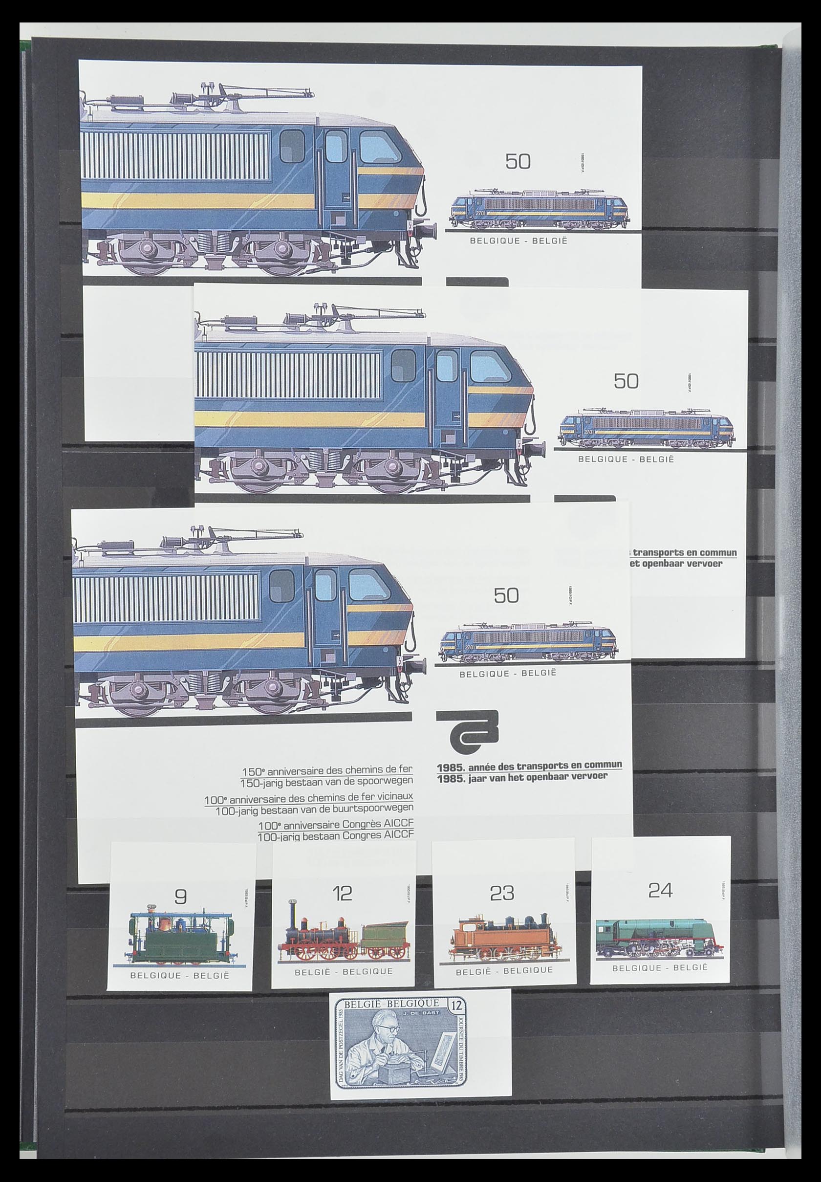 33765 107 - Postzegelverzameling 33765 België ONGETAND 1960-2019!