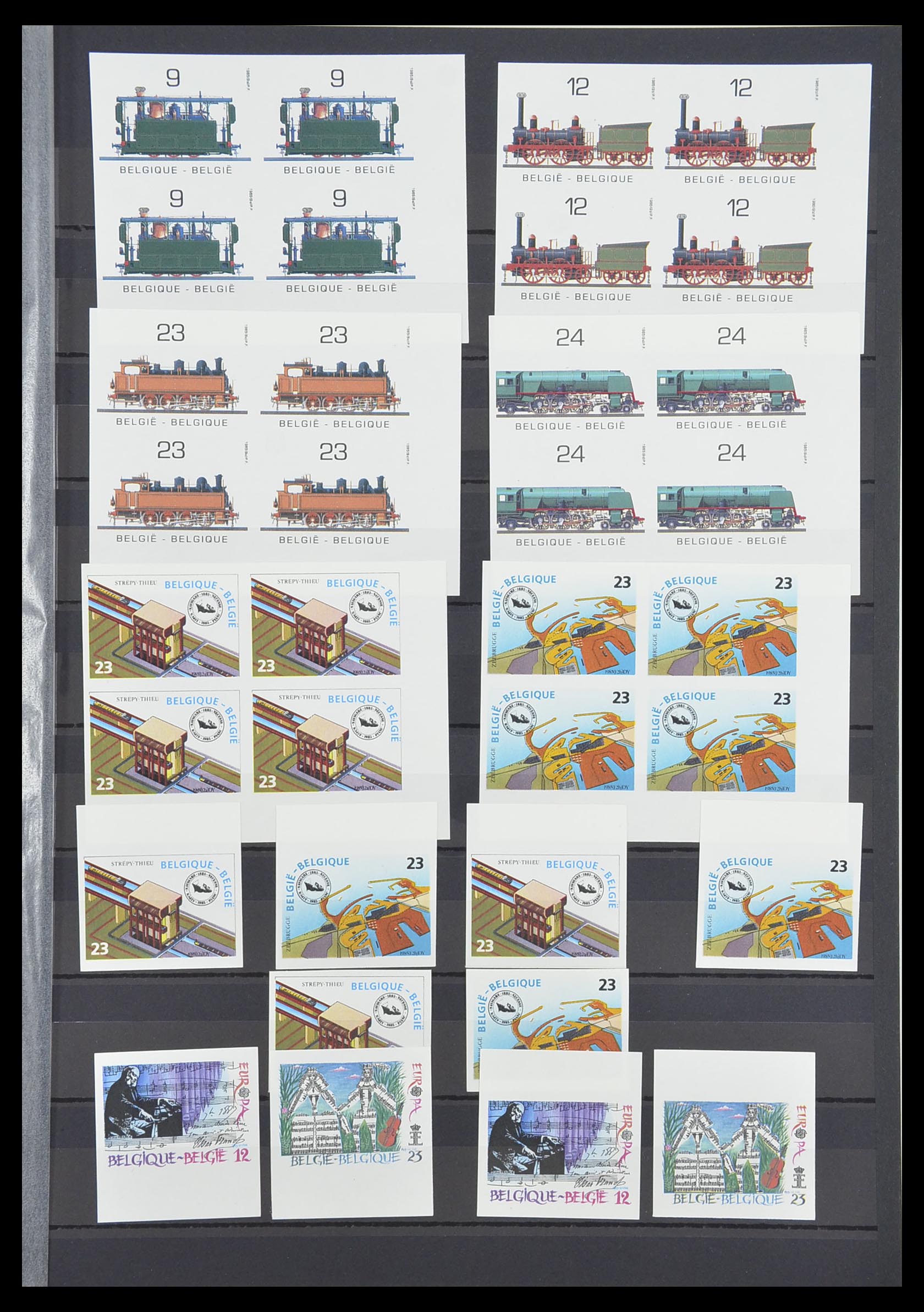 33765 108 - Postzegelverzameling 33765 België ONGETAND 1960-2019!