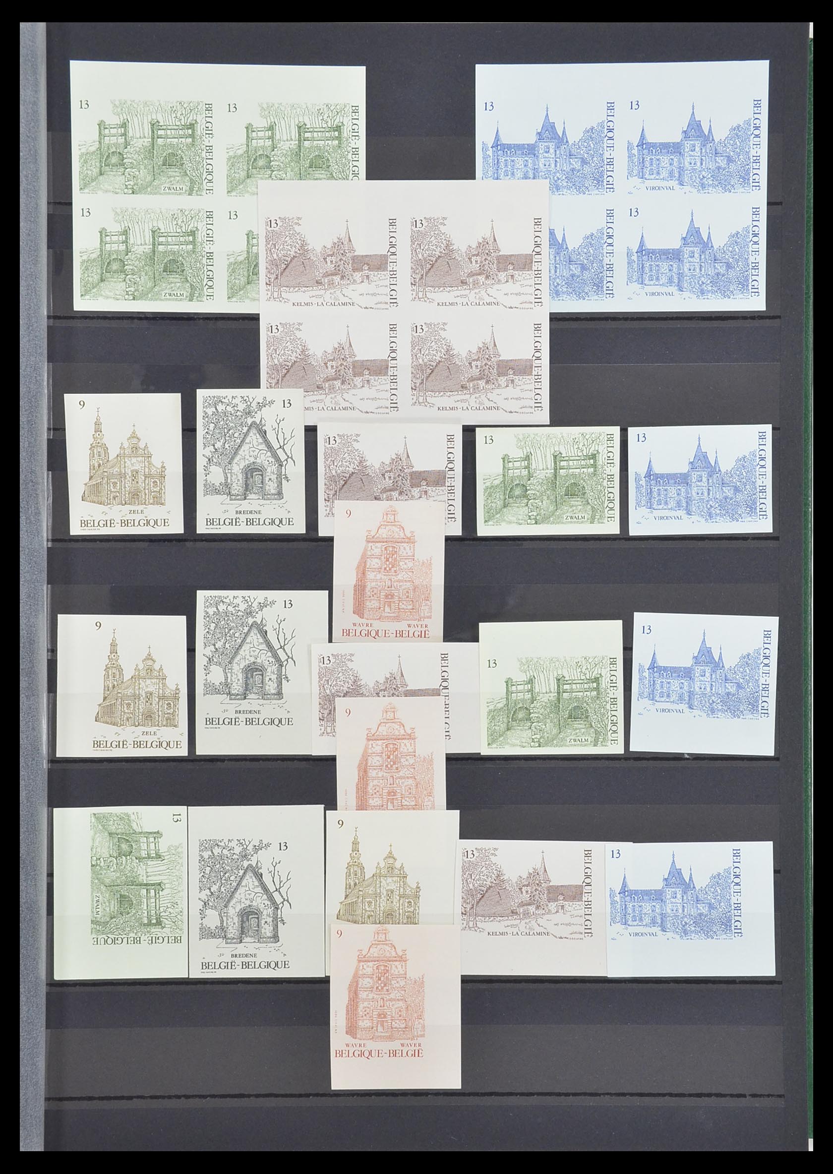 33765 116 - Postzegelverzameling 33765 België ONGETAND 1960-2019!