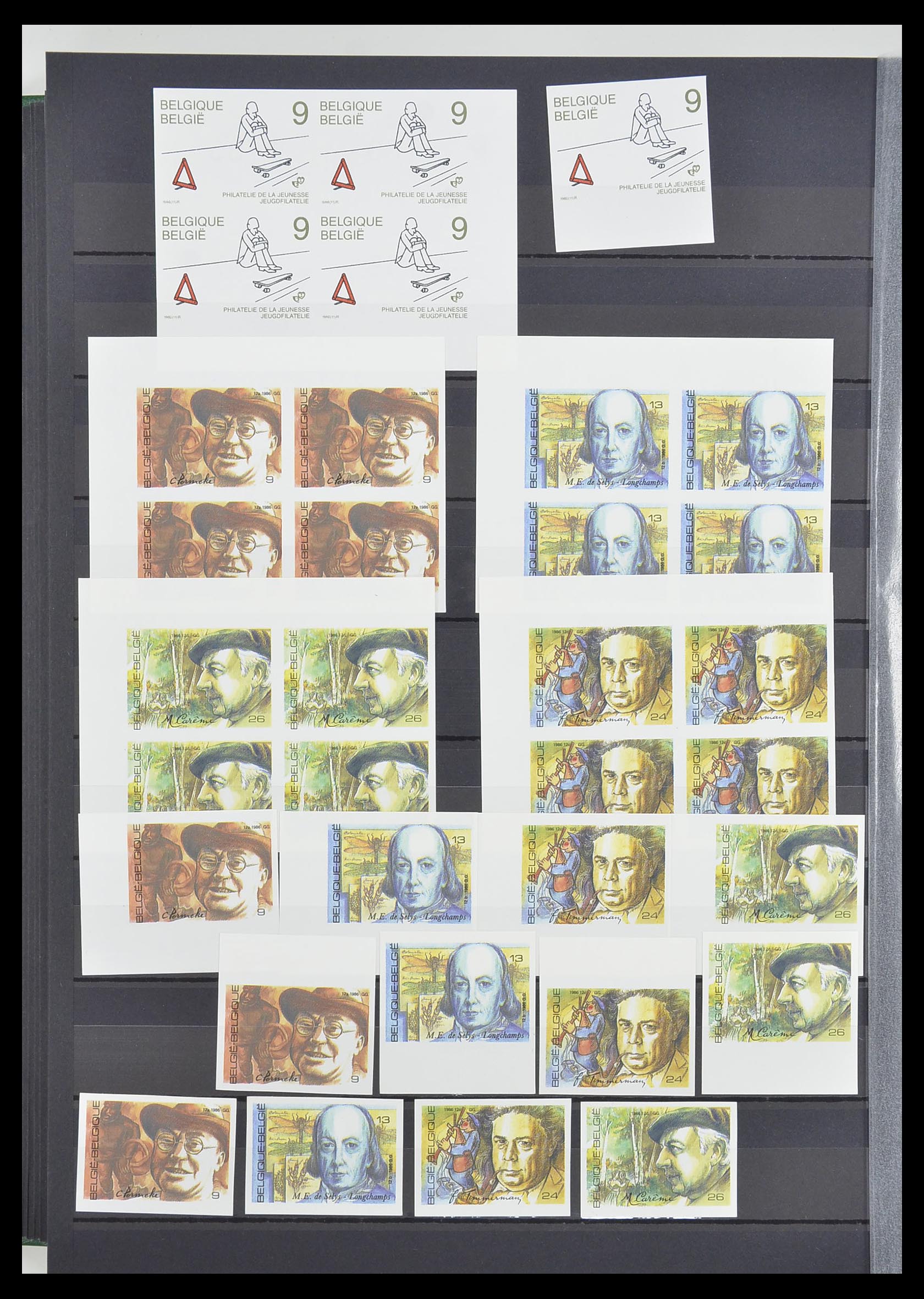 33765 117 - Postzegelverzameling 33765 België ONGETAND 1960-2019!