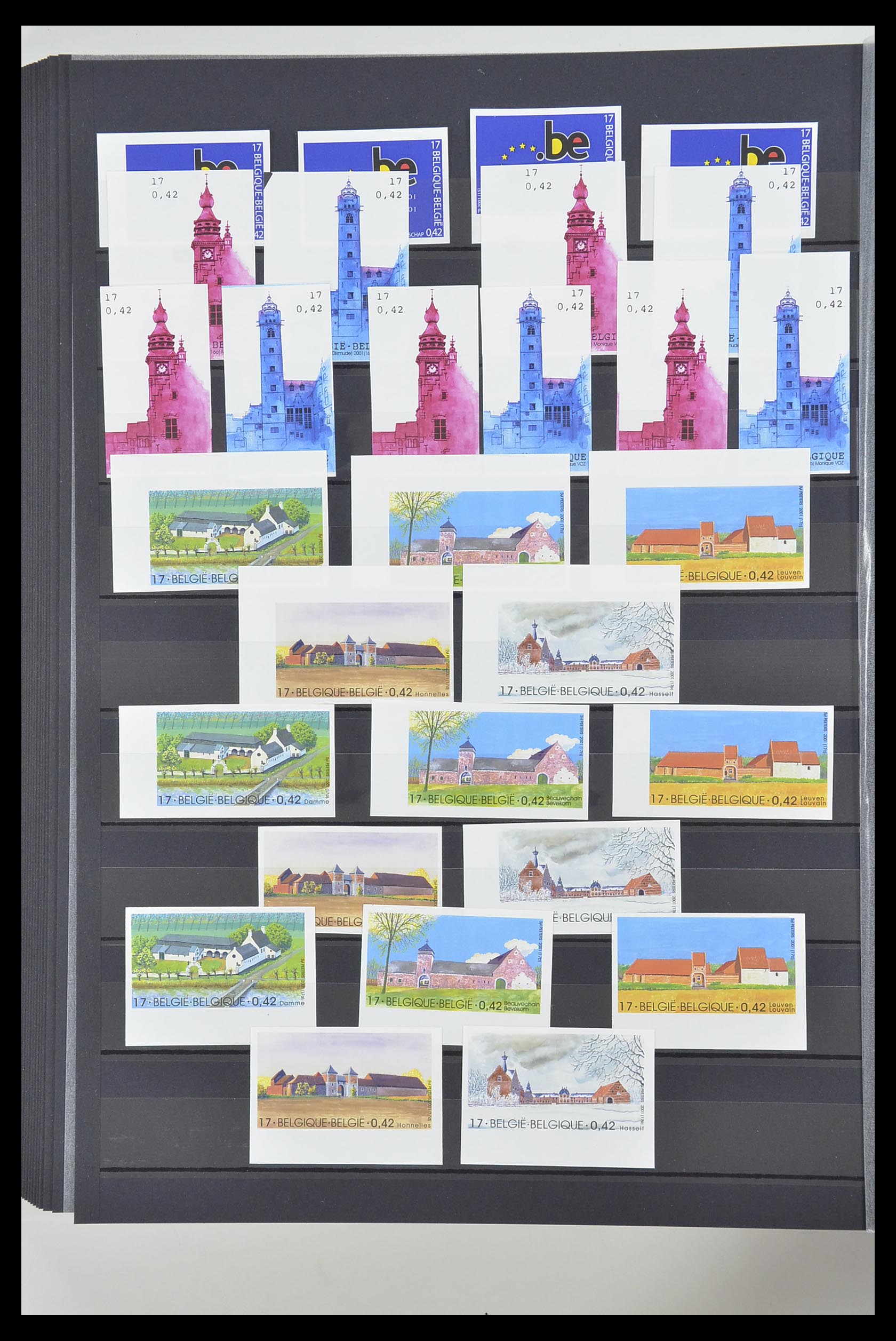 33765 211 - Postzegelverzameling 33765 België ONGETAND 1960-2019!