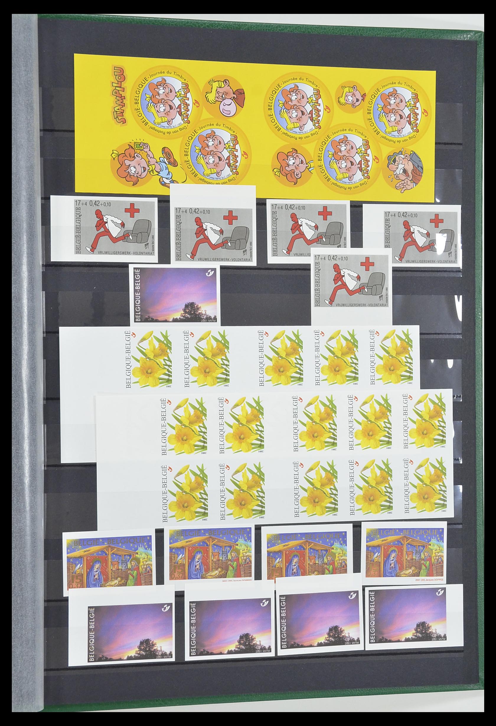 33765 214 - Postzegelverzameling 33765 België ONGETAND 1960-2019!