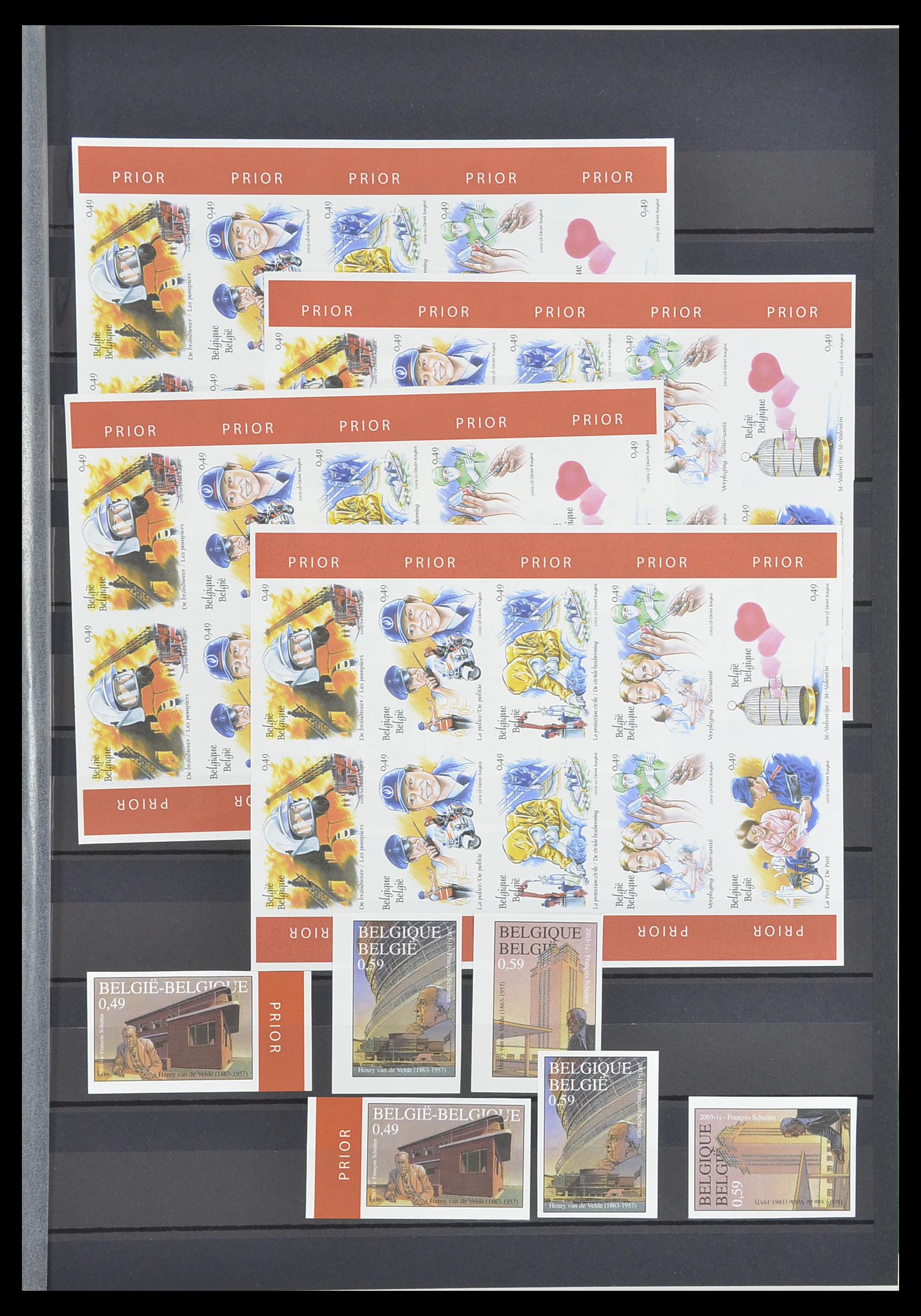 33765 224 - Postzegelverzameling 33765 België ONGETAND 1960-2019!