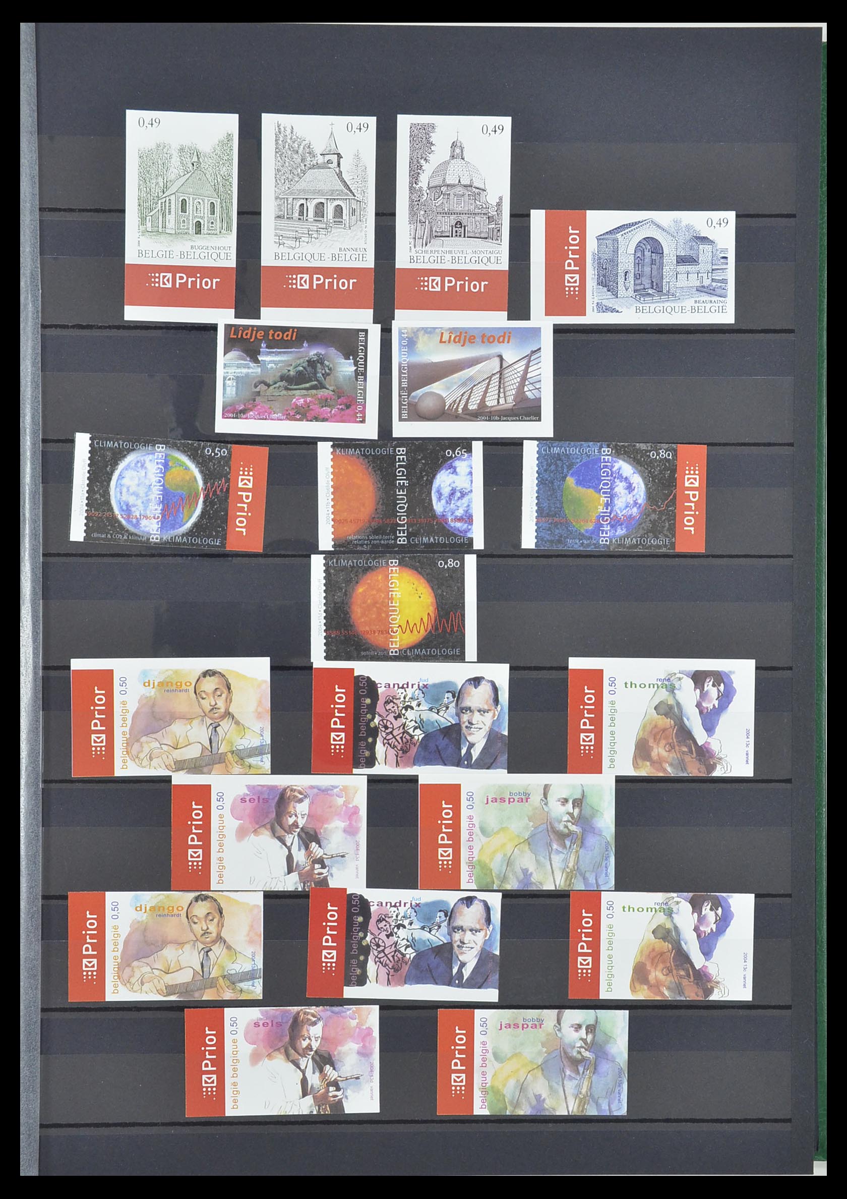 33765 232 - Postzegelverzameling 33765 België ONGETAND 1960-2019!