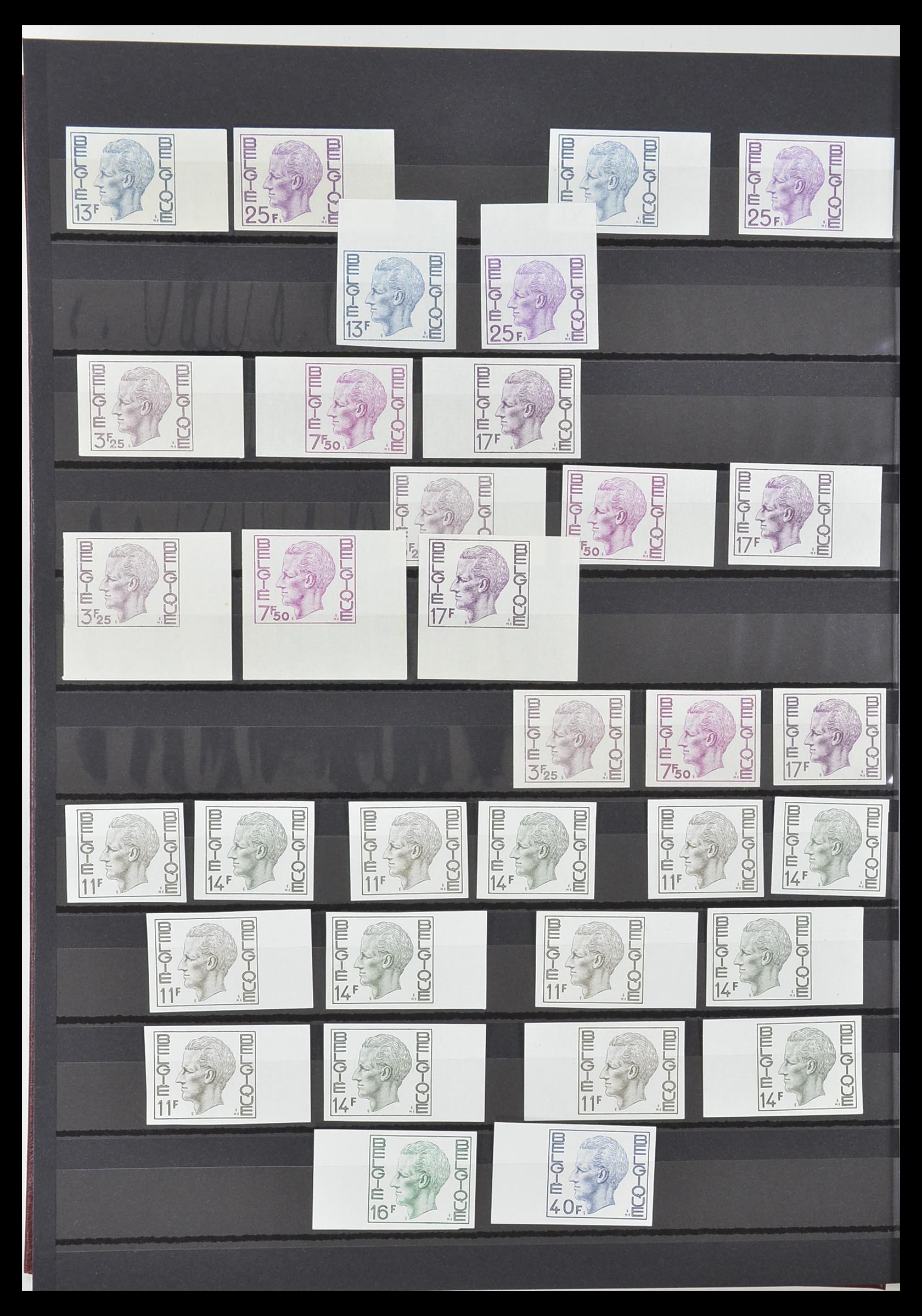 33765 287 - Postzegelverzameling 33765 België ONGETAND 1960-2019!