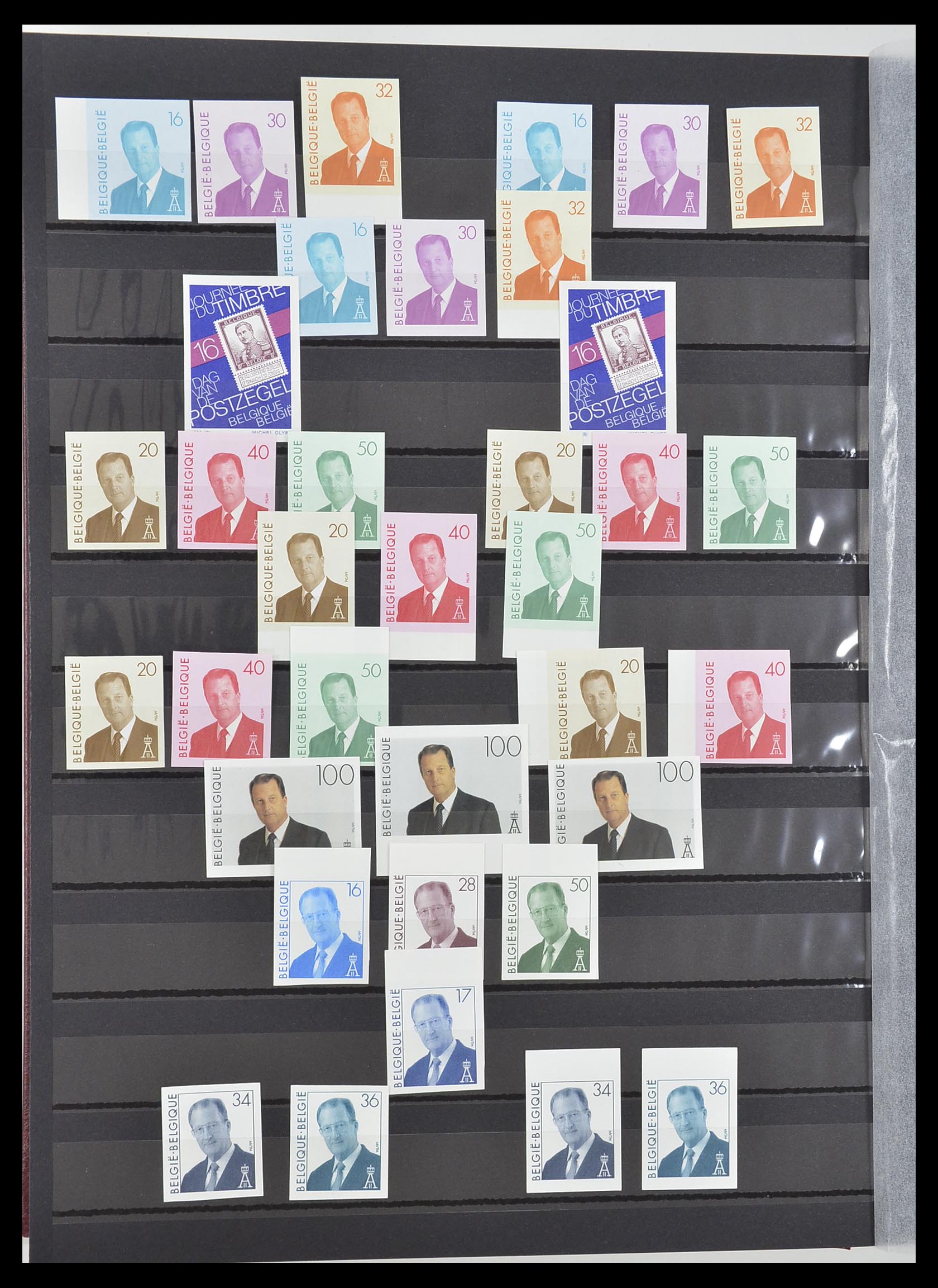 33765 291 - Postzegelverzameling 33765 België ONGETAND 1960-2019!