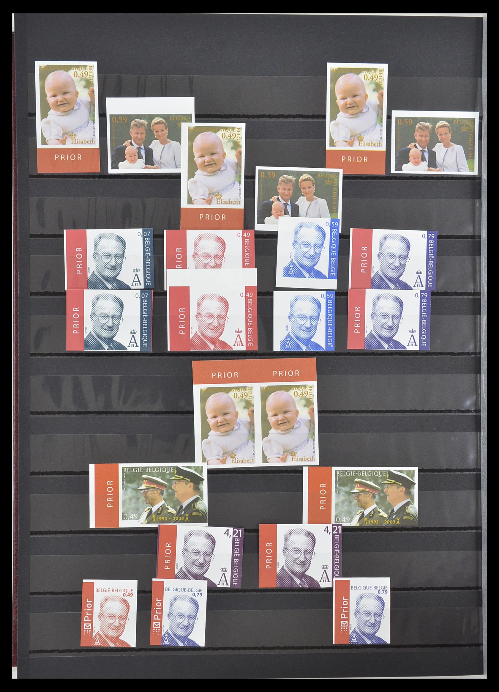 33765 295 - Postzegelverzameling 33765 België ONGETAND 1960-2019!