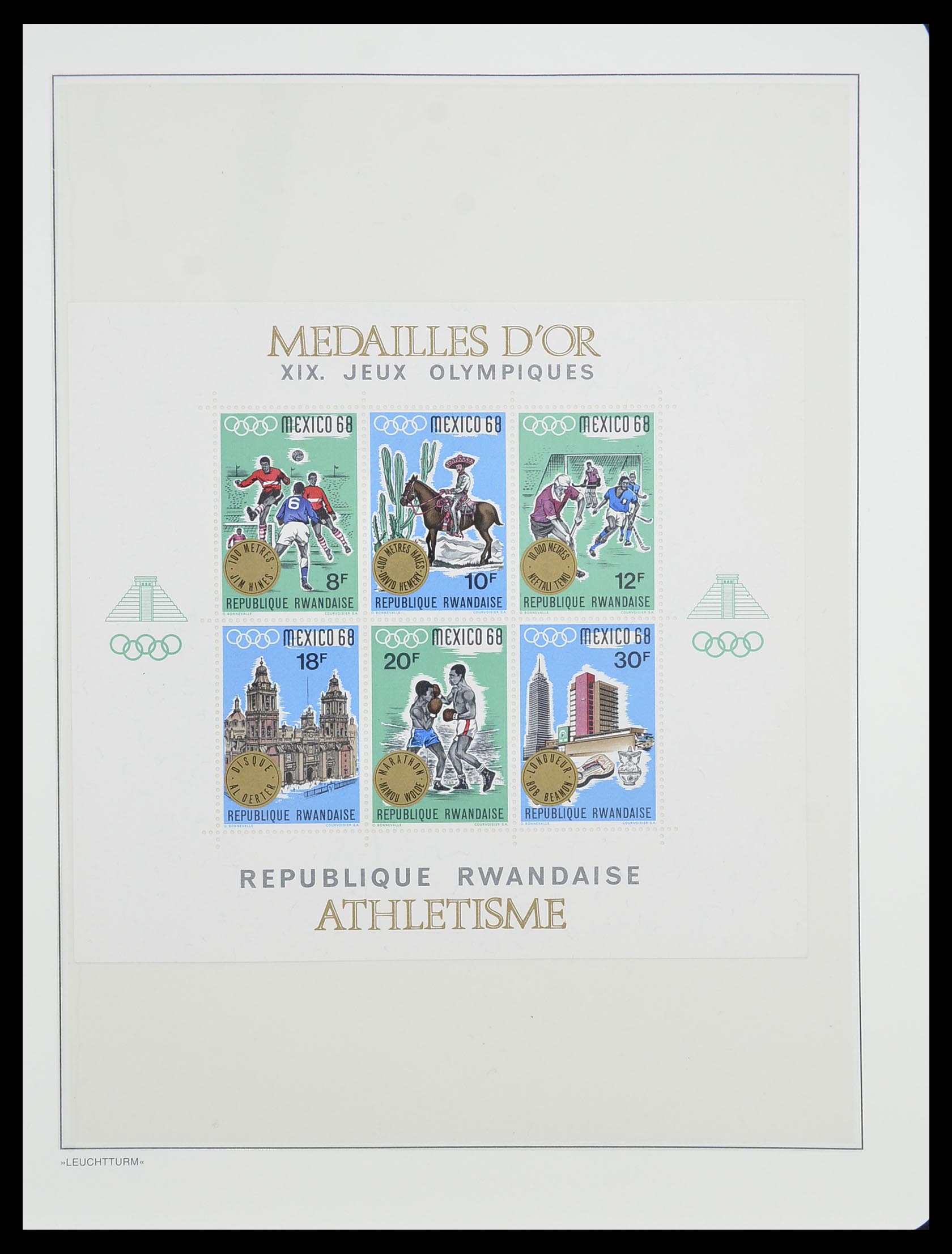 33766 026 - Stamp collection 33766 Rwanda 1962-1999.
