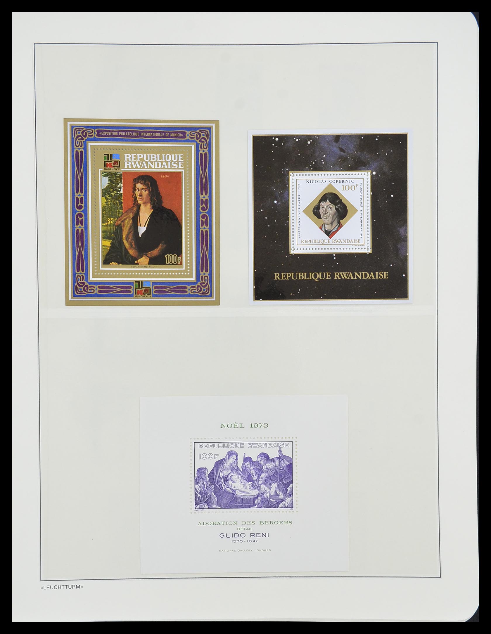 33766 058 - Postzegelverzameling 33766 Rwanda 1962-1999.