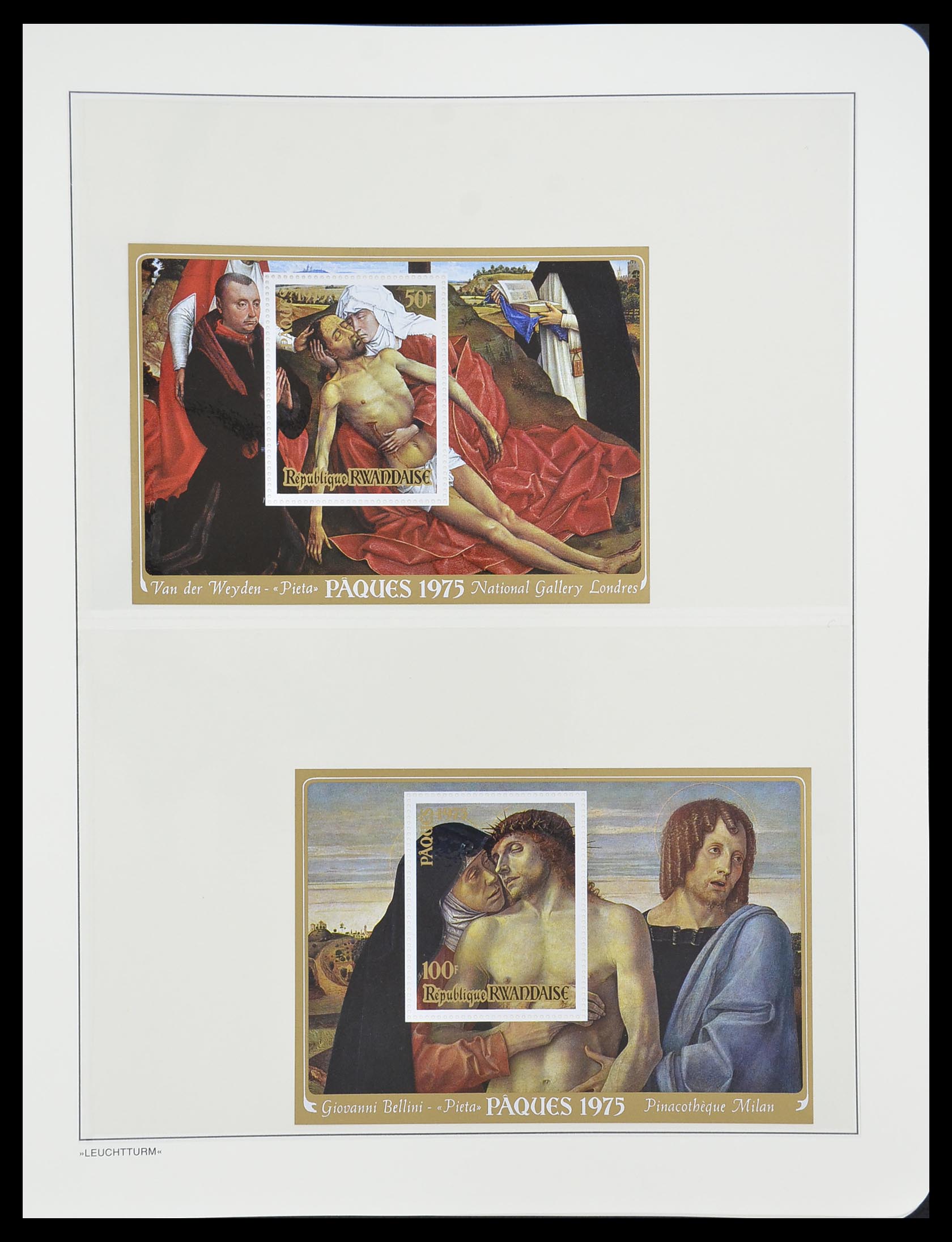 33766 068 - Postzegelverzameling 33766 Rwanda 1962-1999.