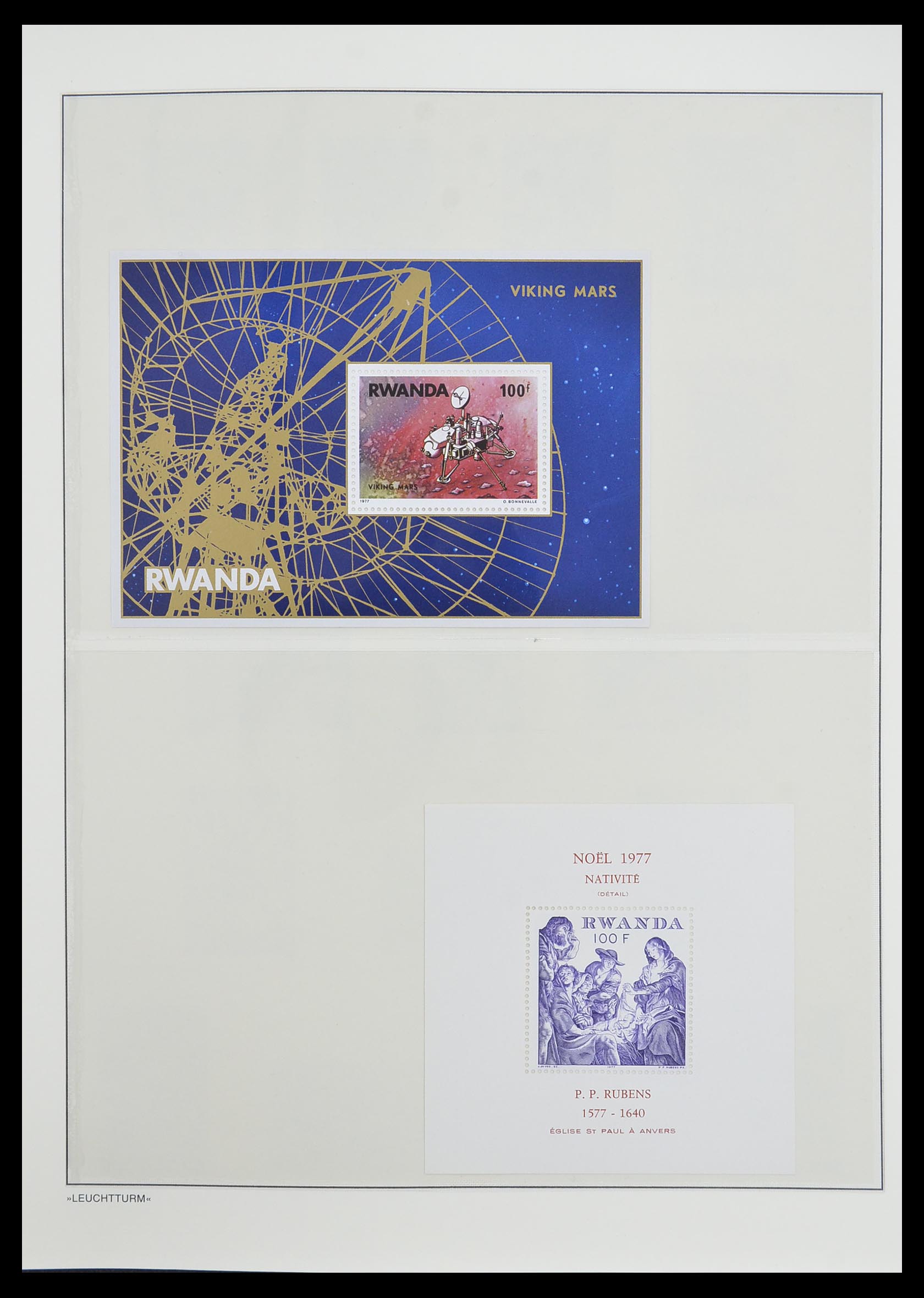 33766 095 - Postzegelverzameling 33766 Rwanda 1962-1999.