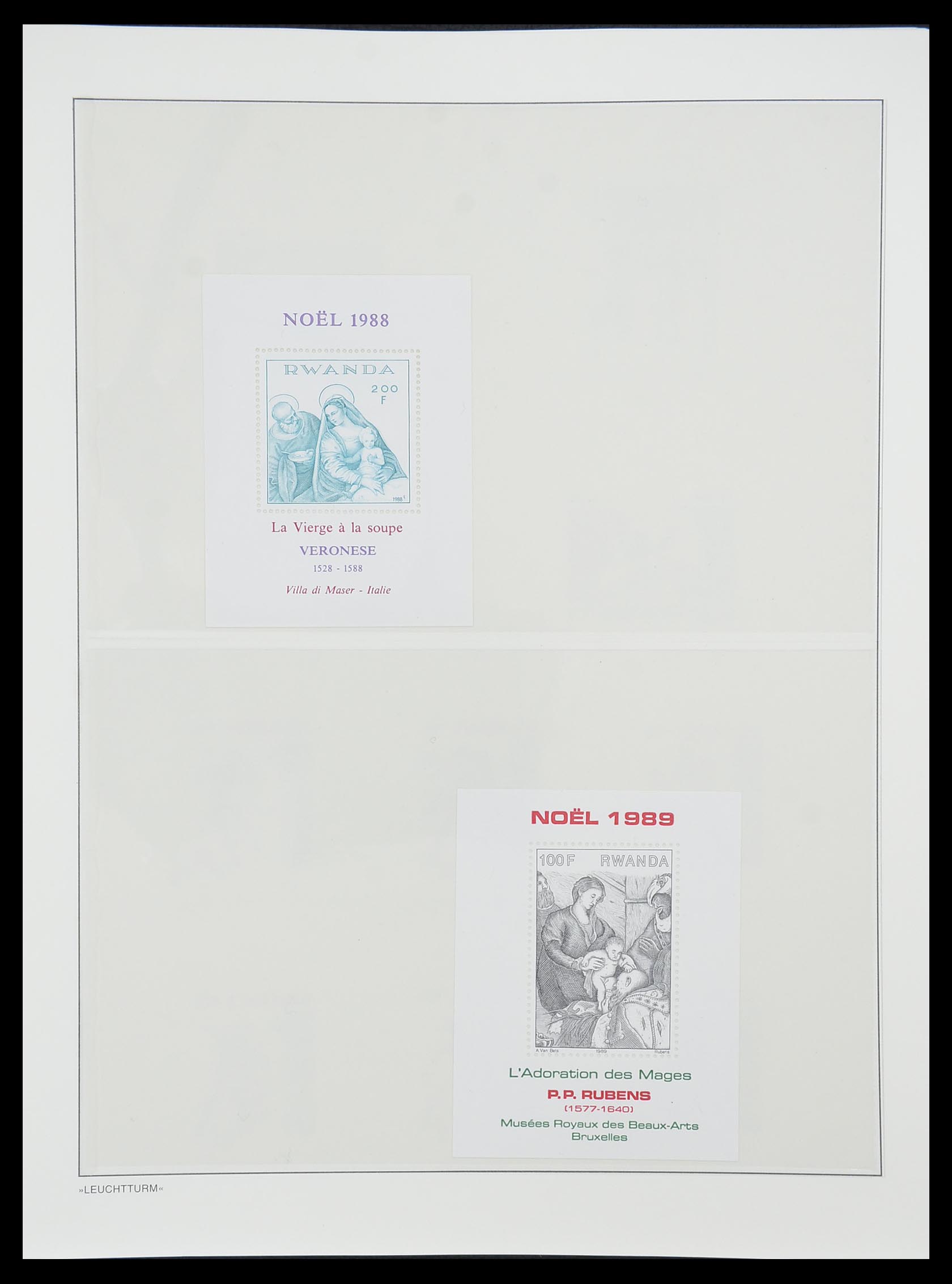 33766 146 - Postzegelverzameling 33766 Rwanda 1962-1999.