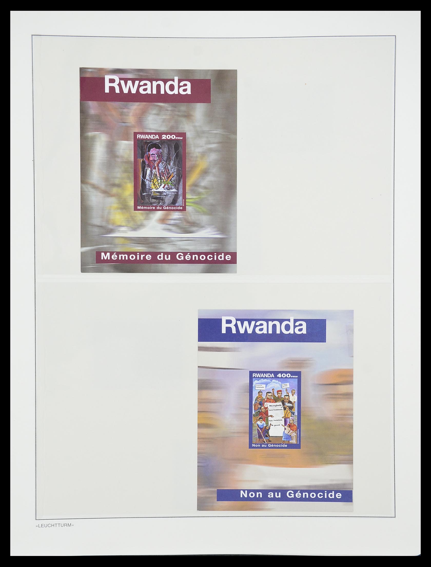 33766 156 - Postzegelverzameling 33766 Rwanda 1962-1999.