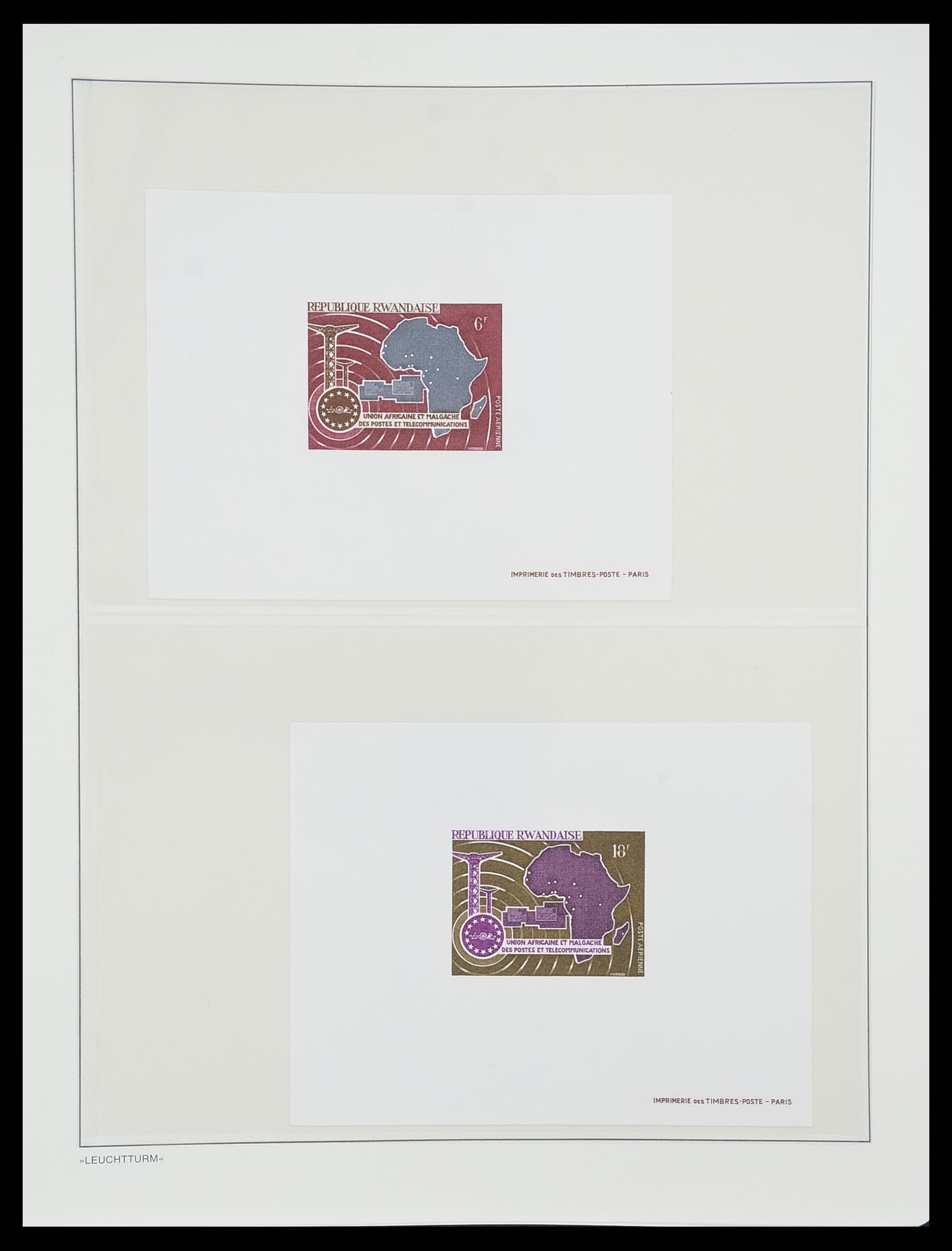 33766 158 - Postzegelverzameling 33766 Rwanda 1962-1999.
