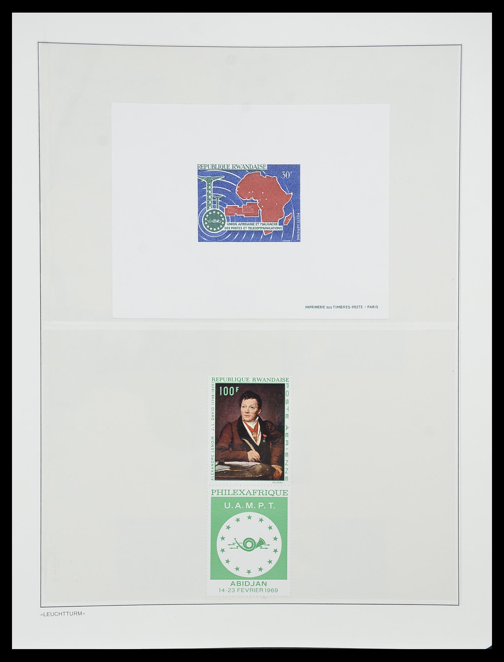33766 159 - Postzegelverzameling 33766 Rwanda 1962-1999.