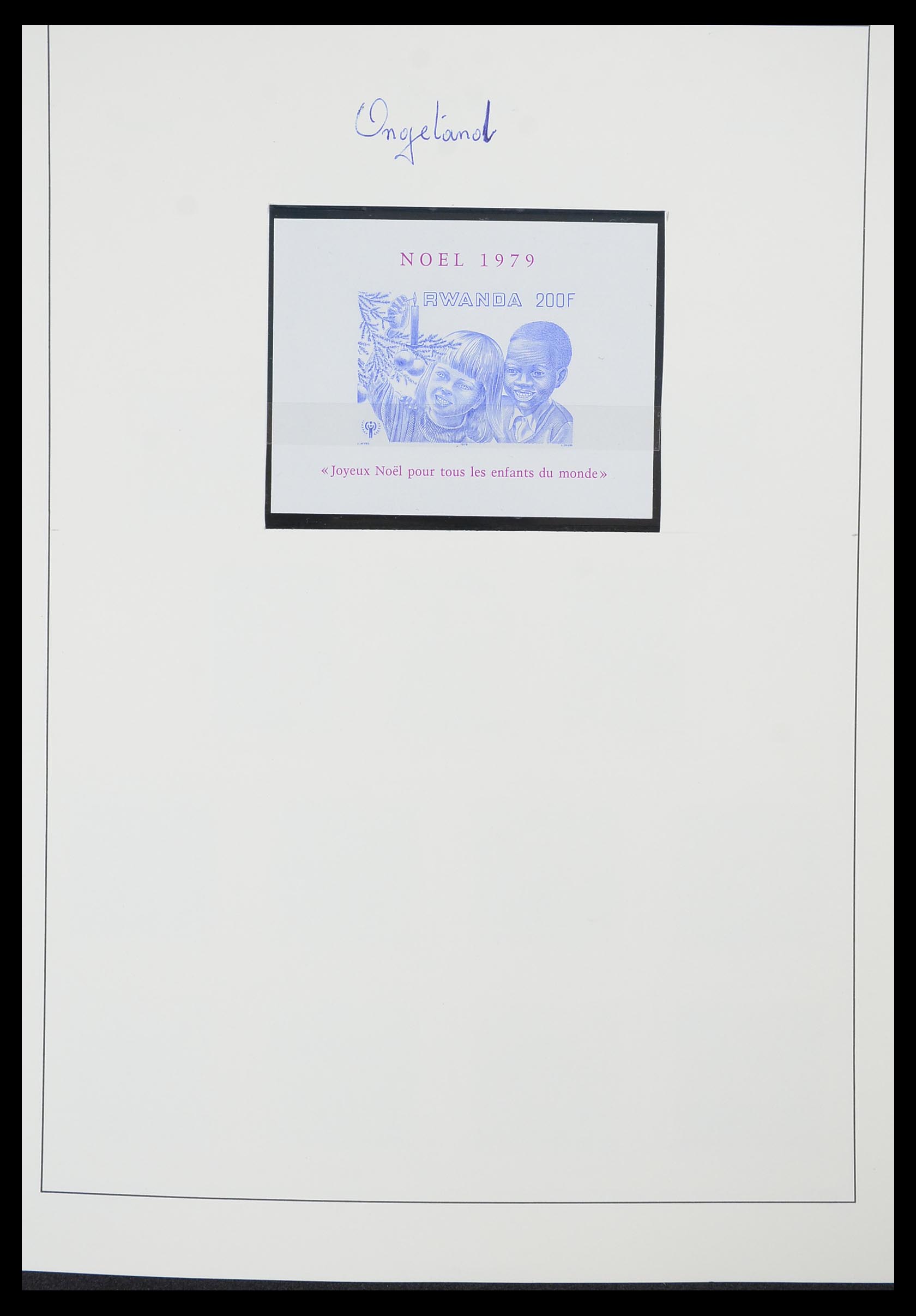33767 141 - Postzegelverzameling 33767 Rwanda 1962-1988.