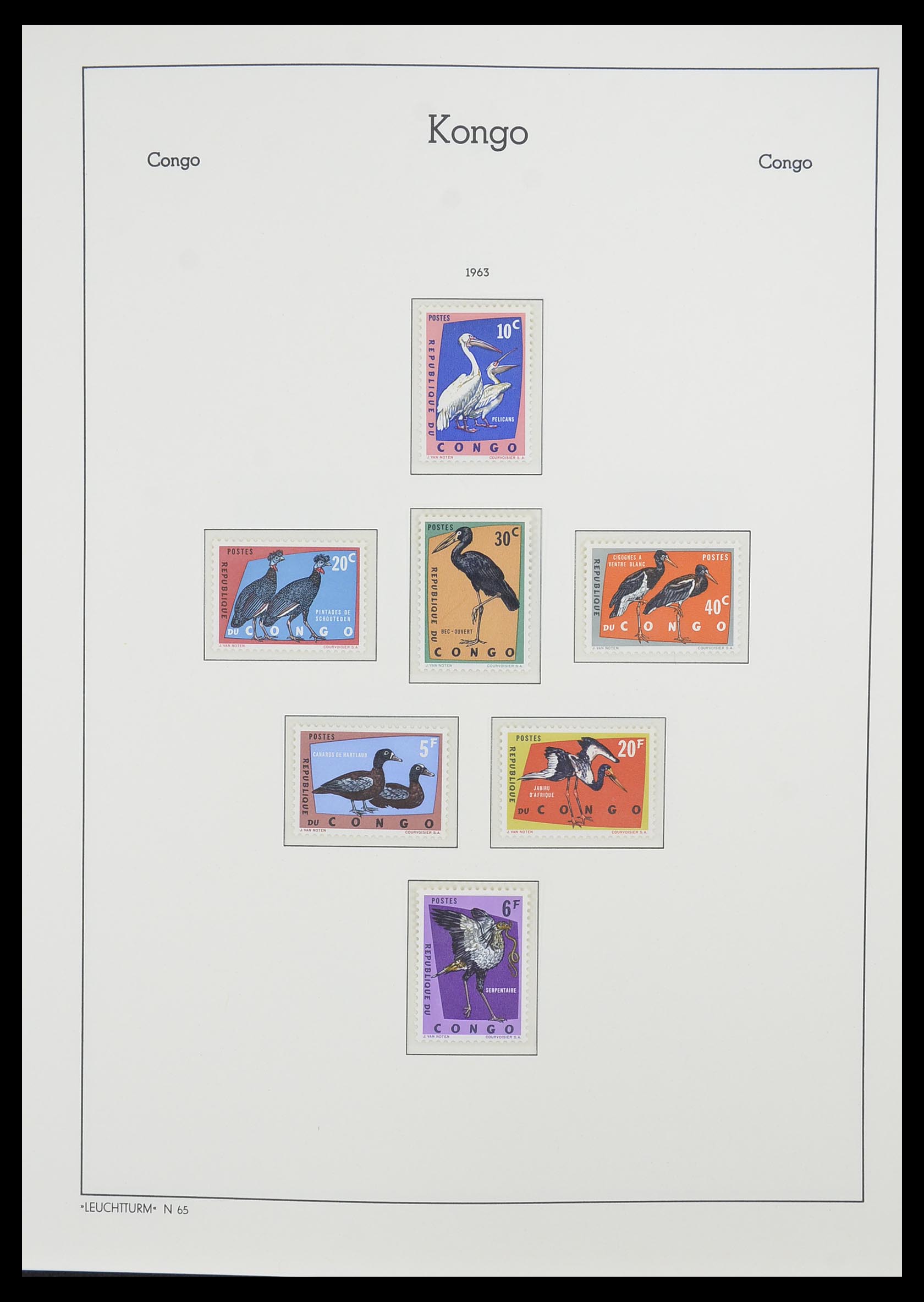 33768 013 - Postzegelverzameling 33768 Congo/Zaïre 1960-2006.