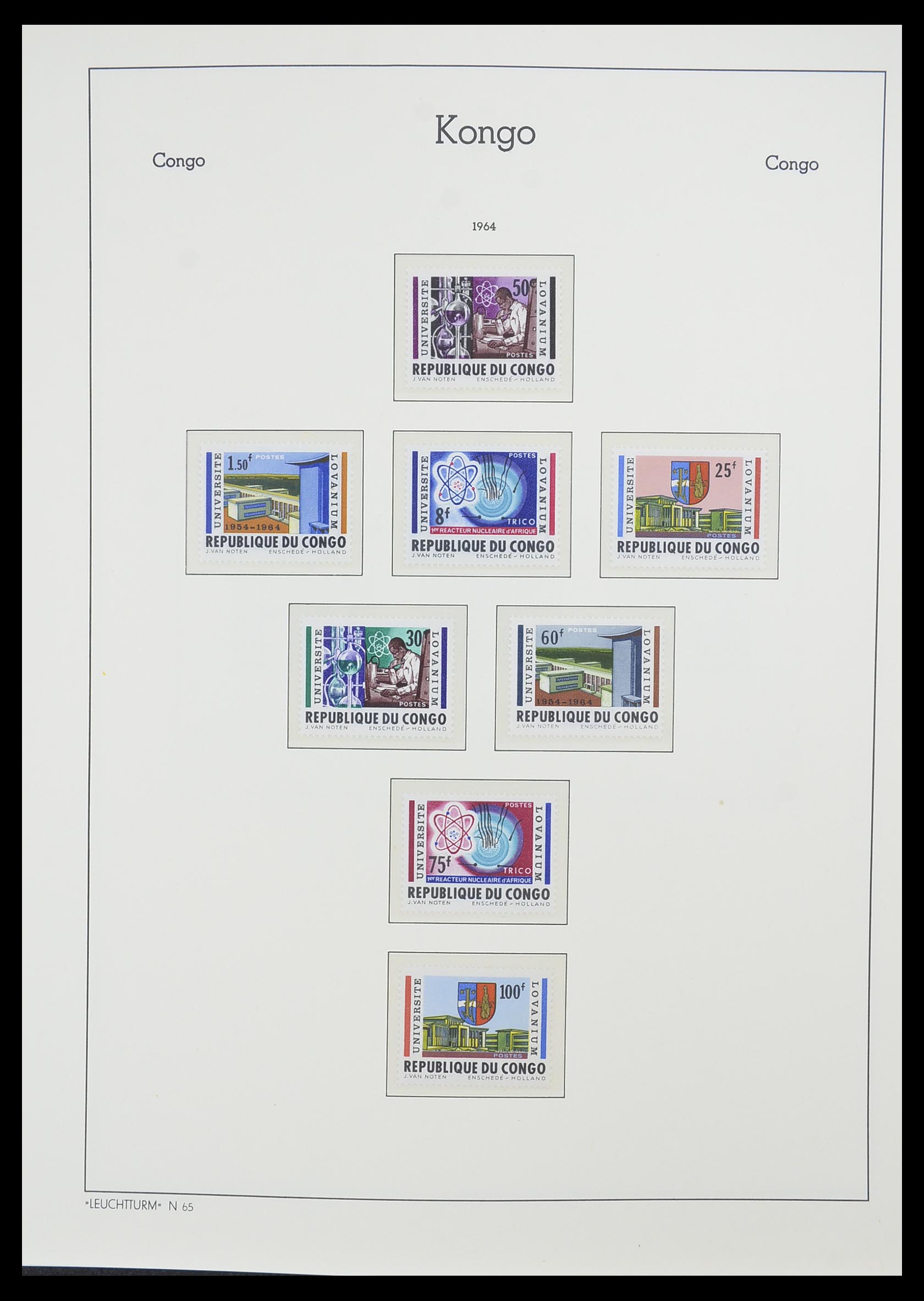 33768 020 - Postzegelverzameling 33768 Congo/Zaïre 1960-2006.
