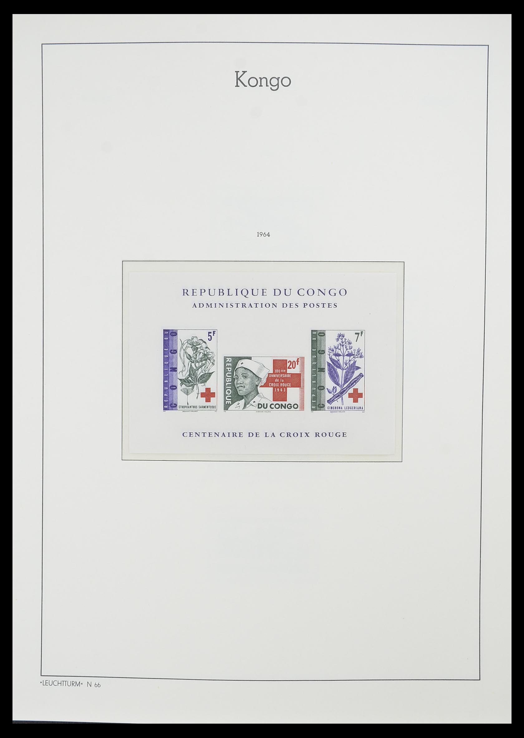 33768 023 - Postzegelverzameling 33768 Congo/Zaïre 1960-2006.