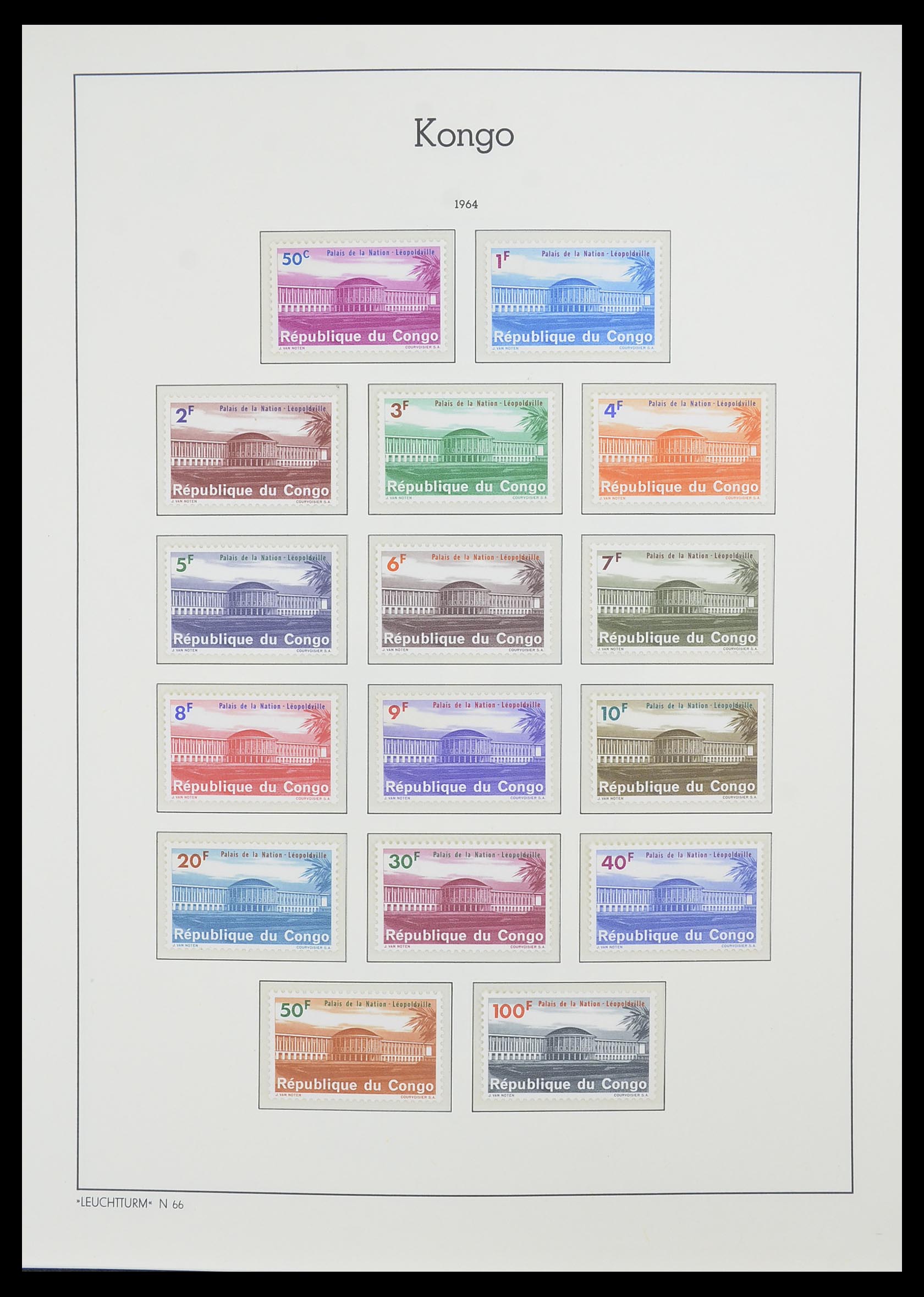 33768 026 - Postzegelverzameling 33768 Congo/Zaïre 1960-2006.