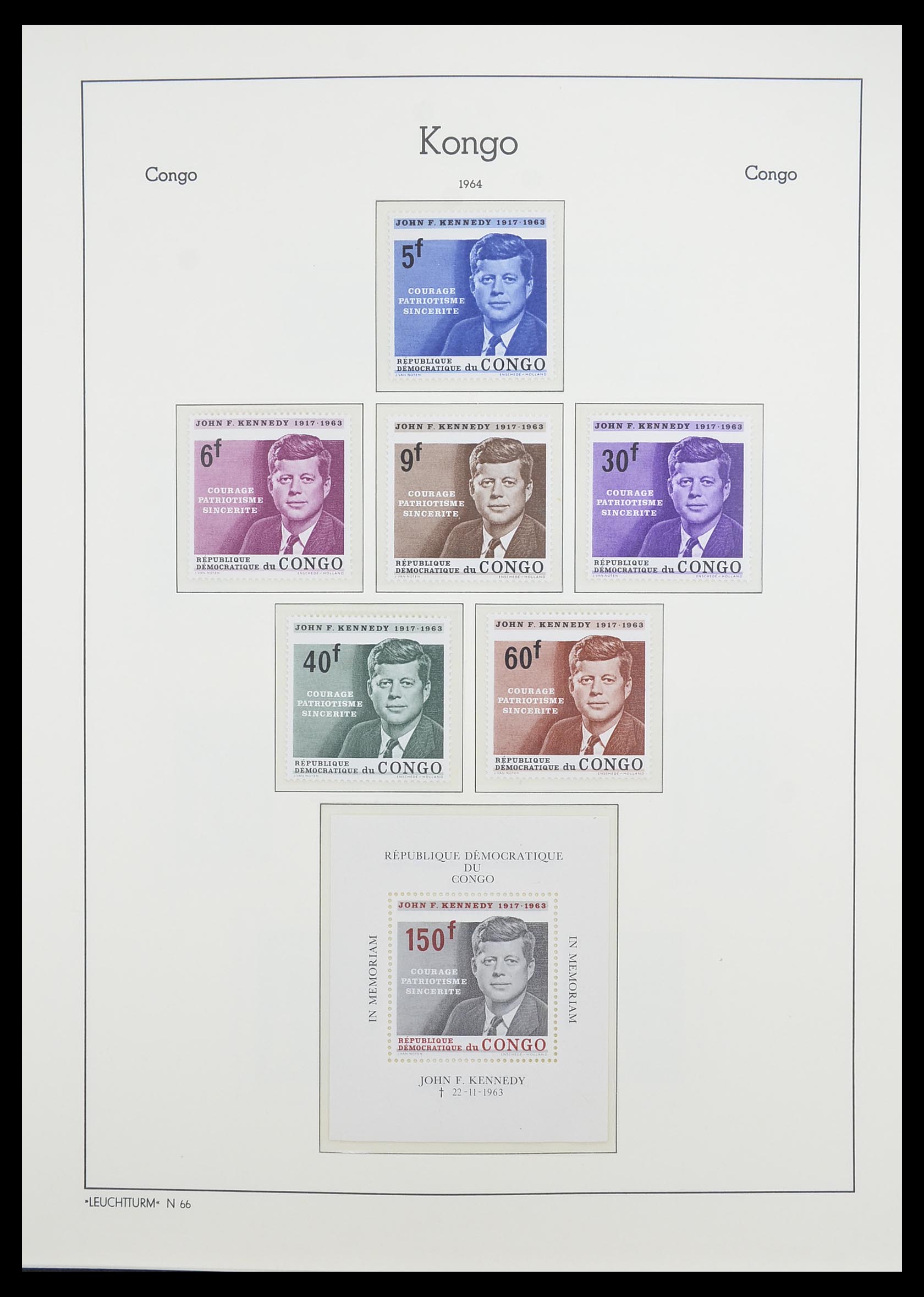 33768 027 - Postzegelverzameling 33768 Congo/Zaïre 1960-2006.