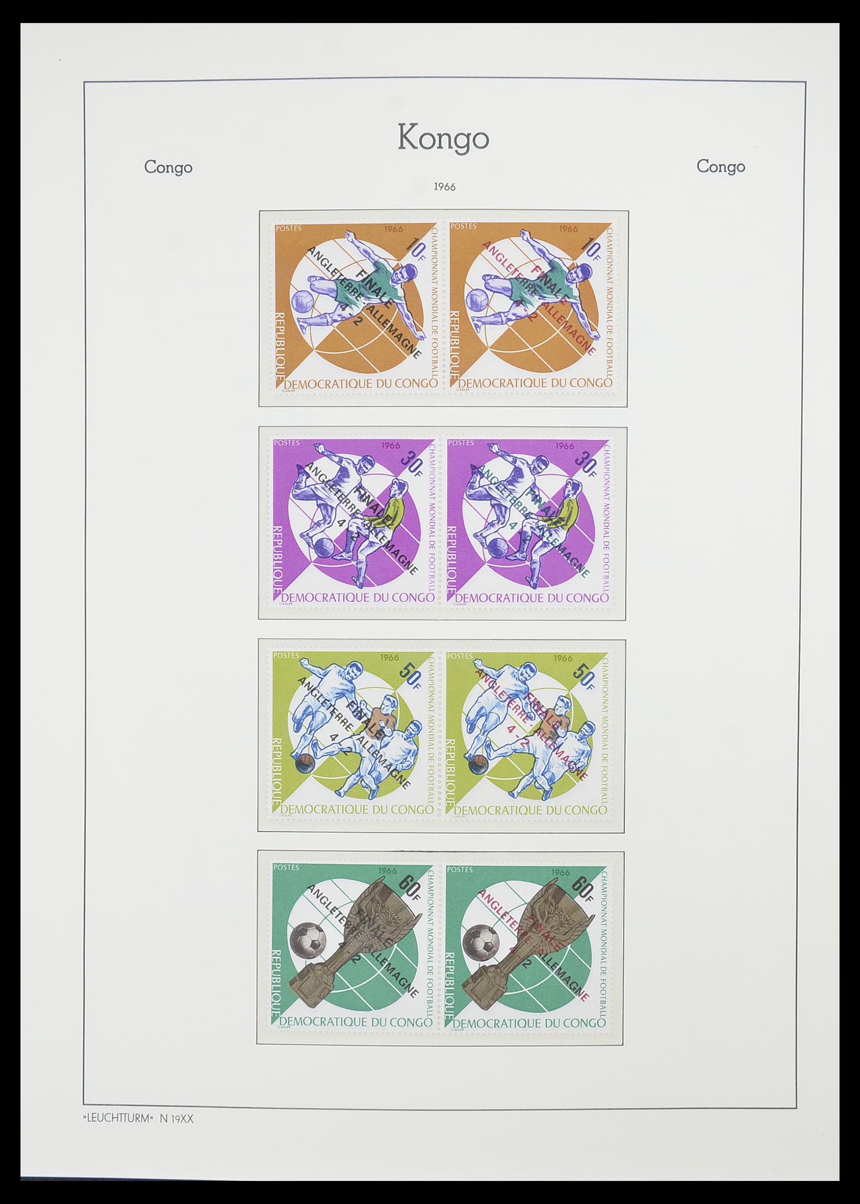 33768 035 - Postzegelverzameling 33768 Congo/Zaïre 1960-2006.